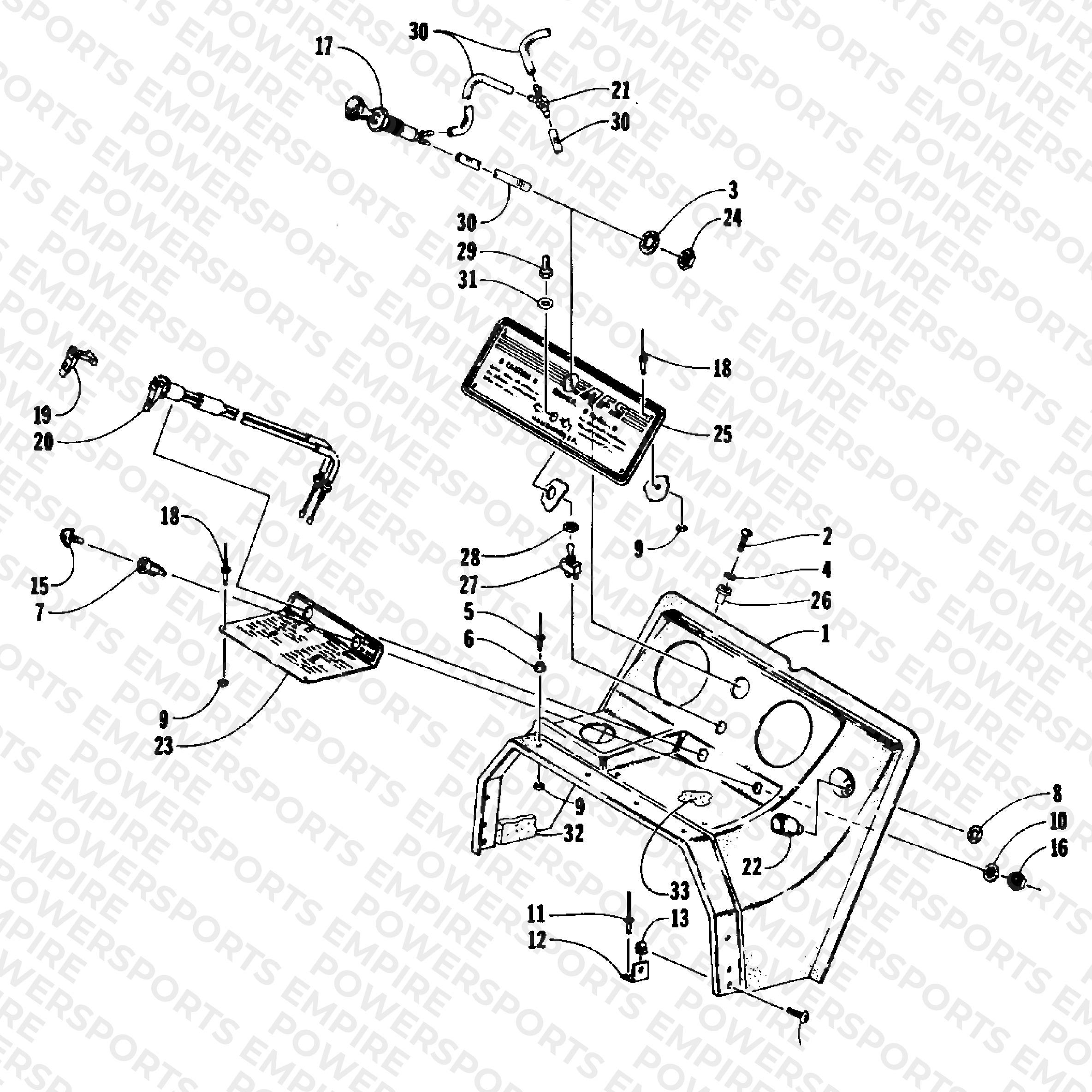 SWITCH, CHOKE, AND CONSOLE ASSEMBLY