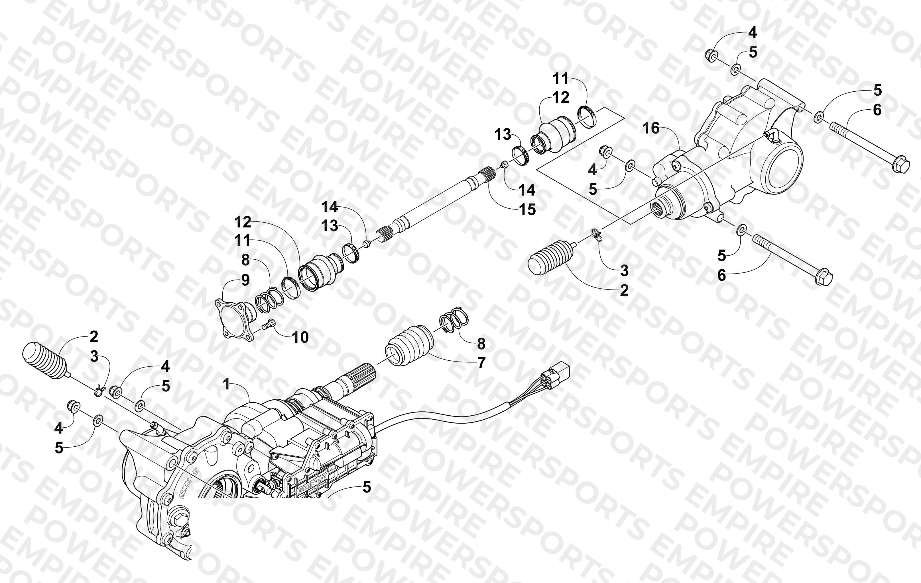 DRIVE TRAIN ASSEMBLY