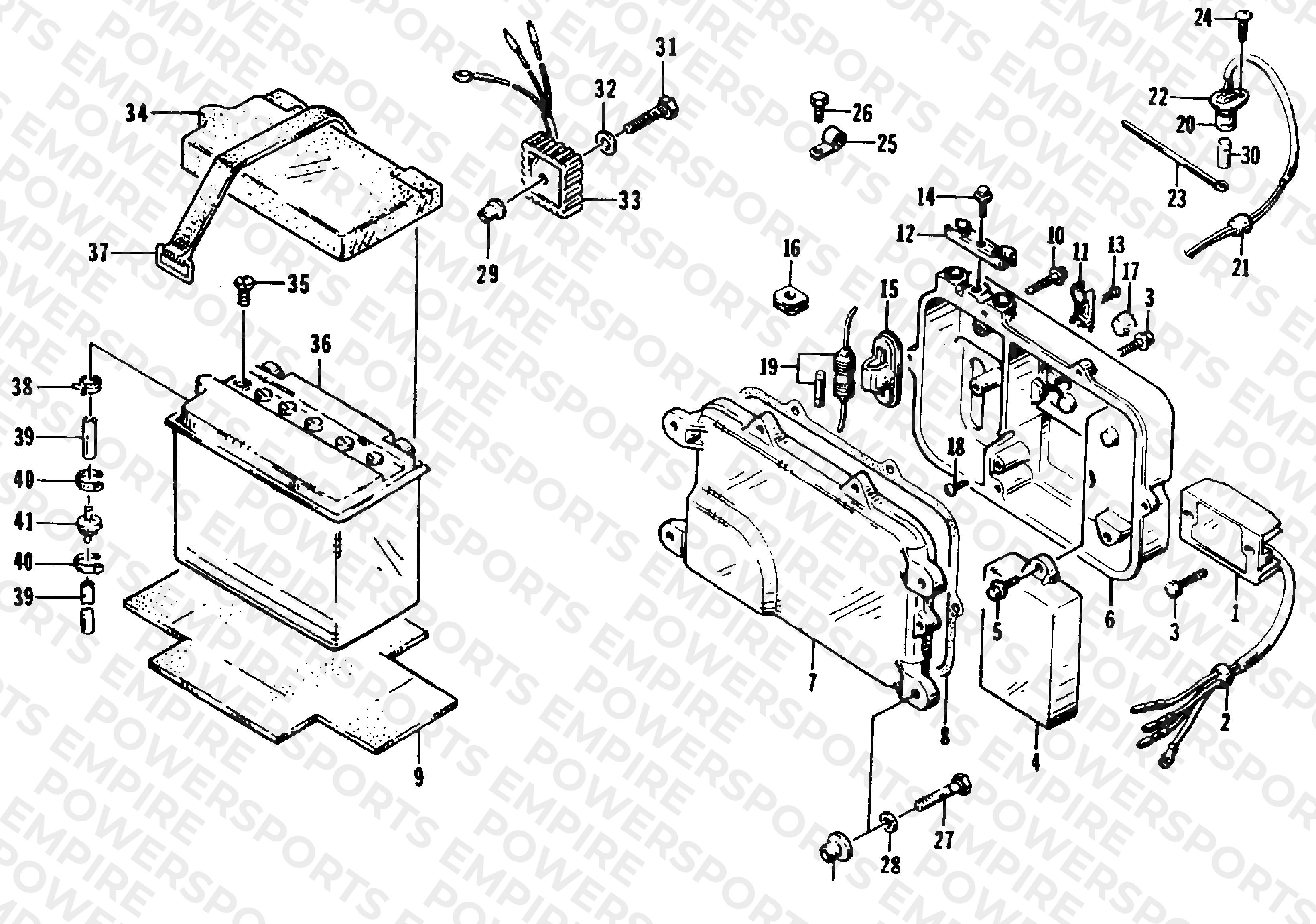ELECTRICAL MODULE AND BATTERY