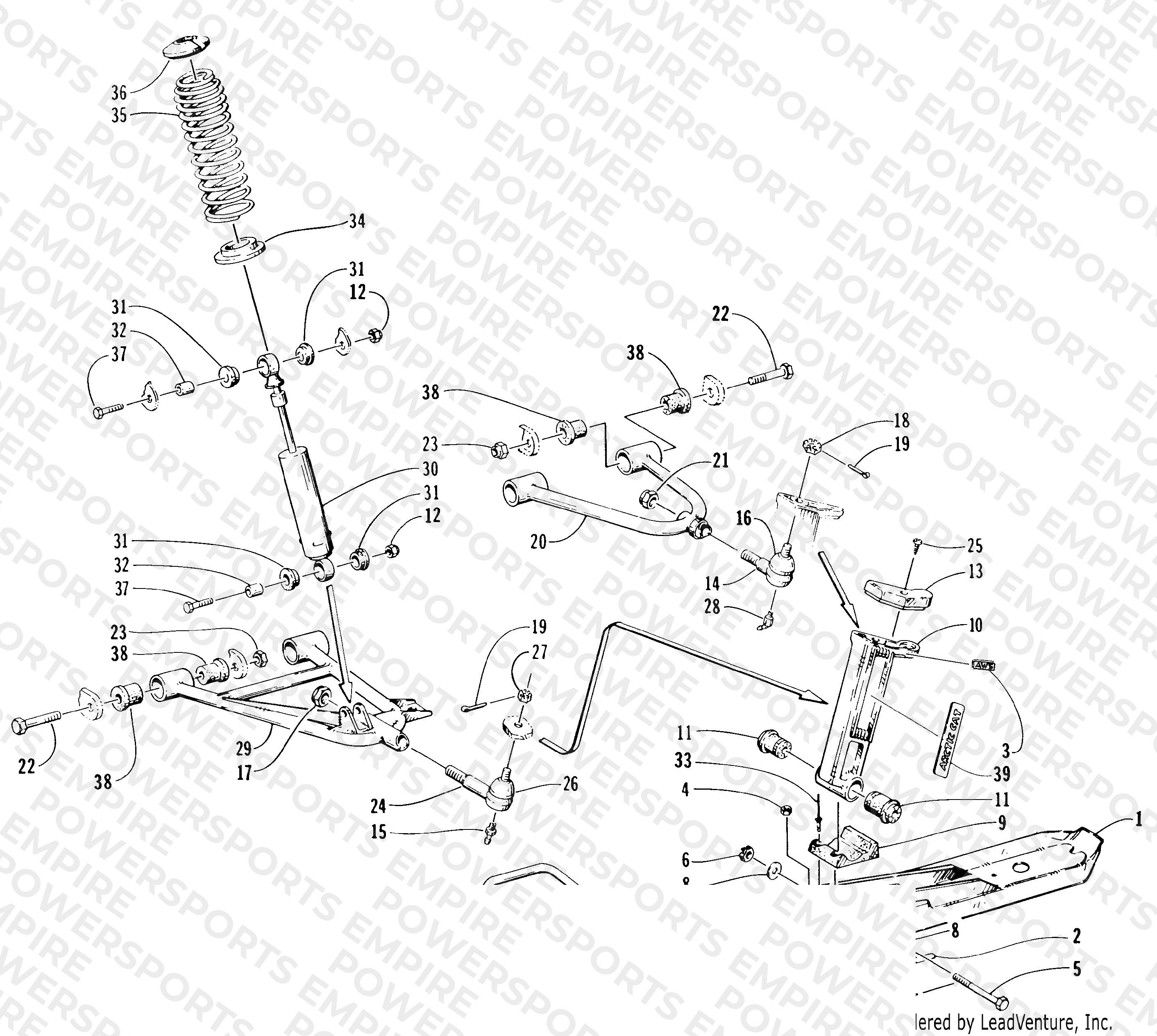 SKI AND FRONT SUSPENSION