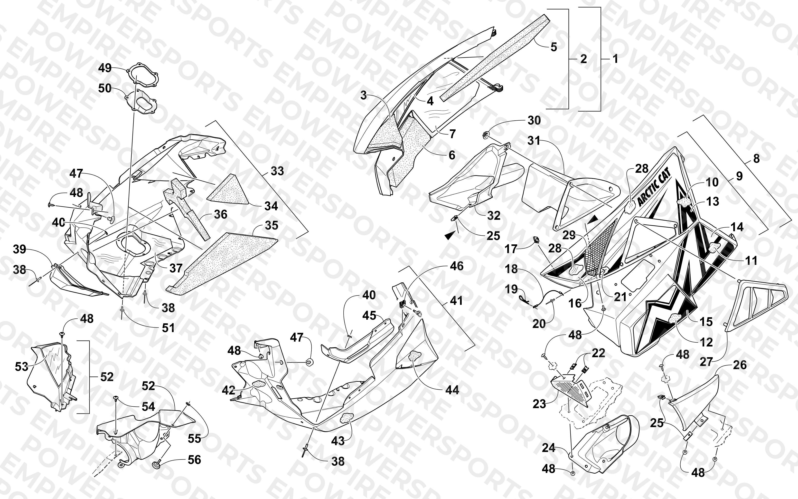 SKID PLATE AND SIDE PANEL ASSEMBLY