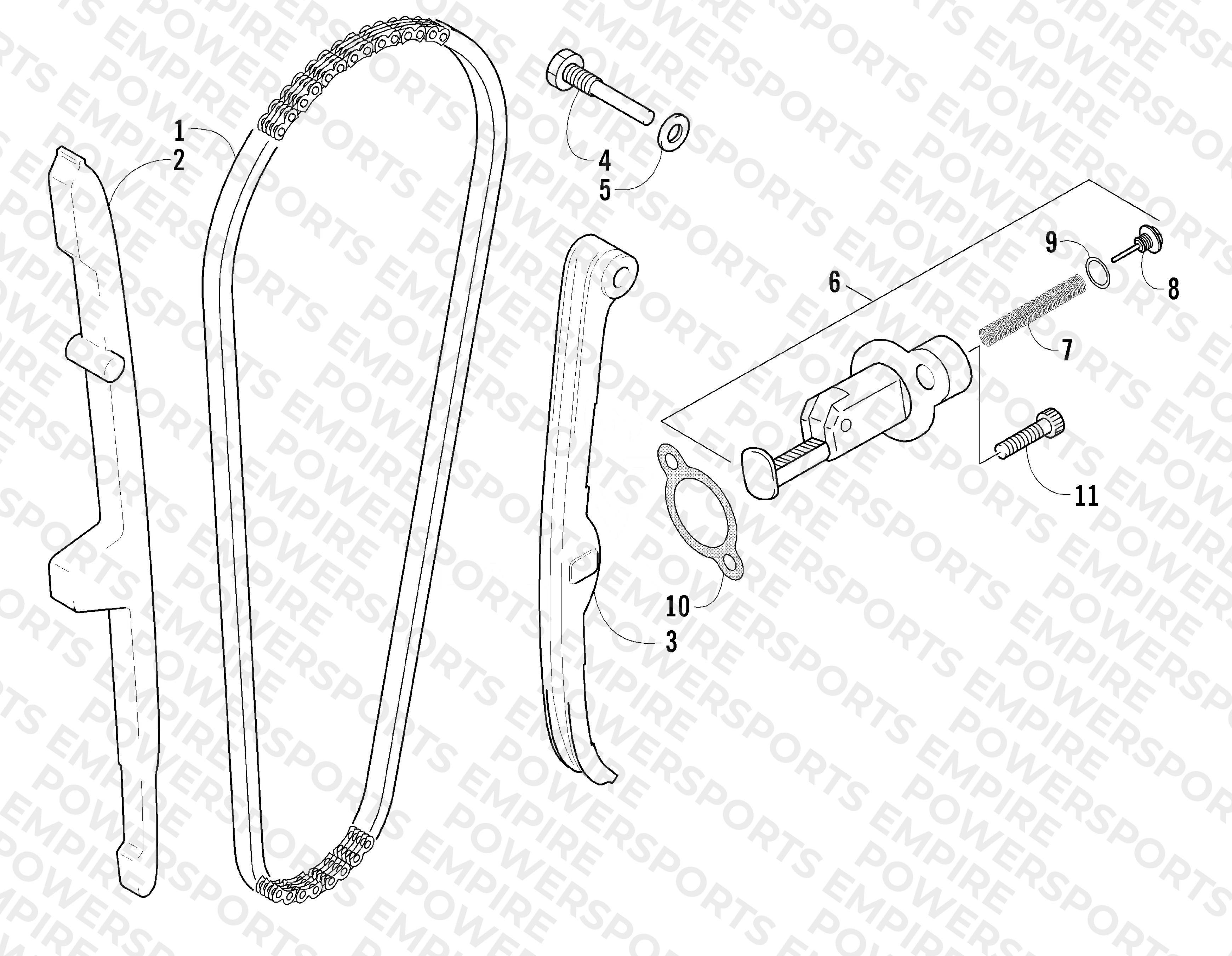 CAM CHAIN ASSEMBLY