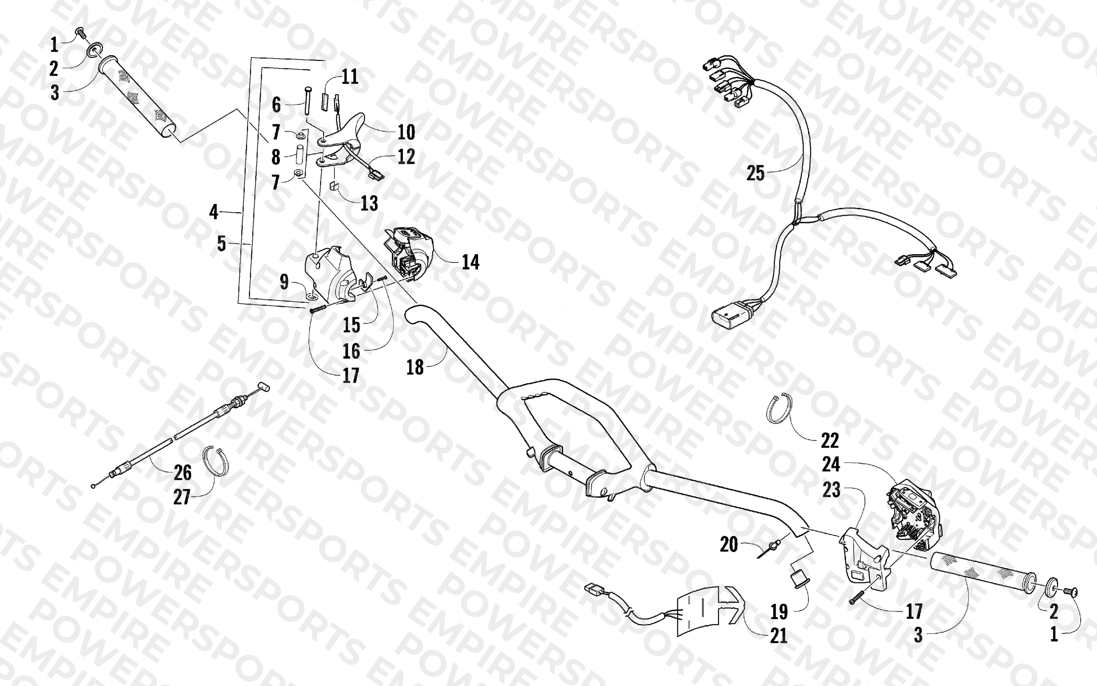 HANDLEBAR AND CONTROLS