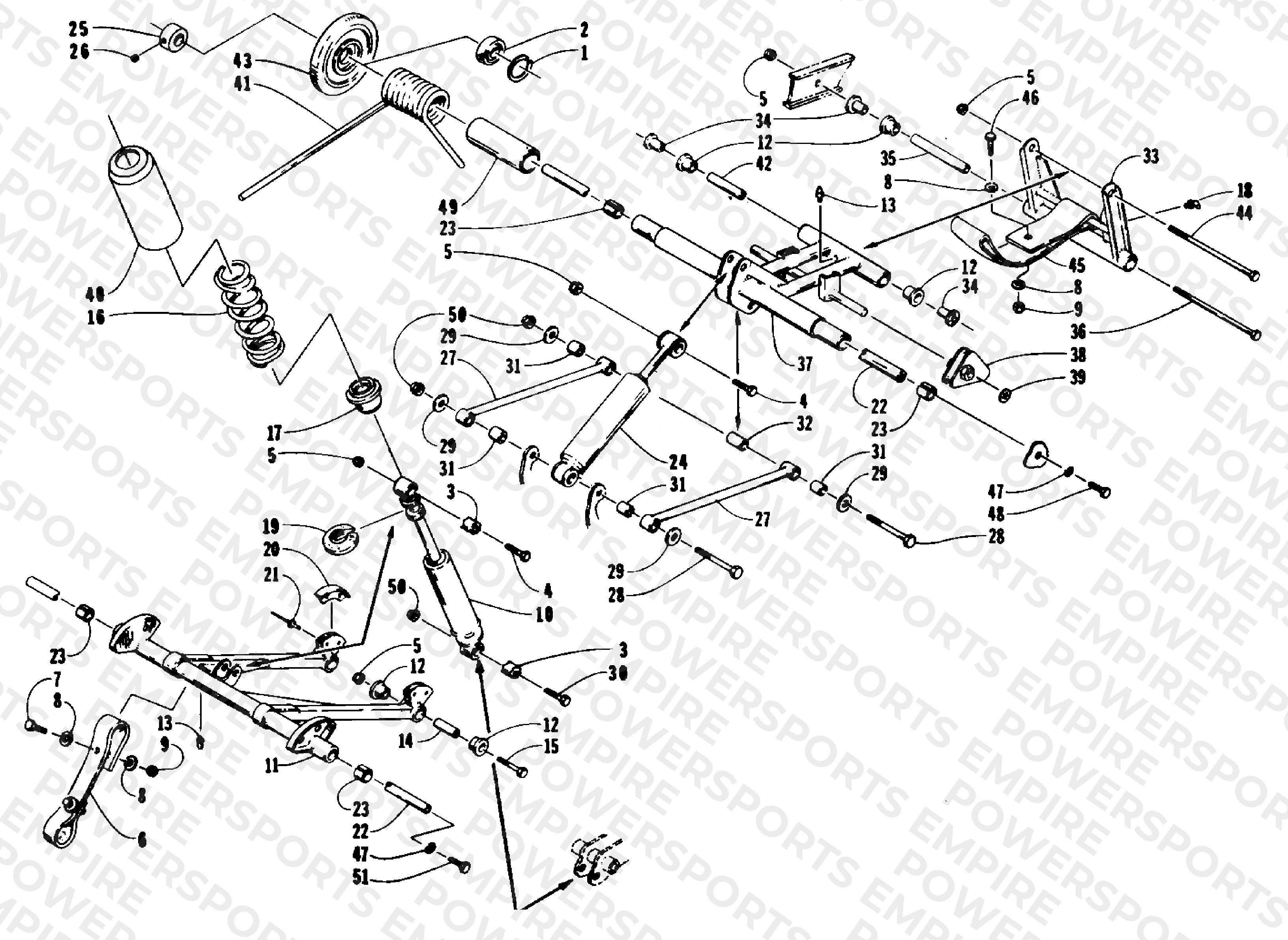 REAR SUSPENSION ARM ASSEMBLIES