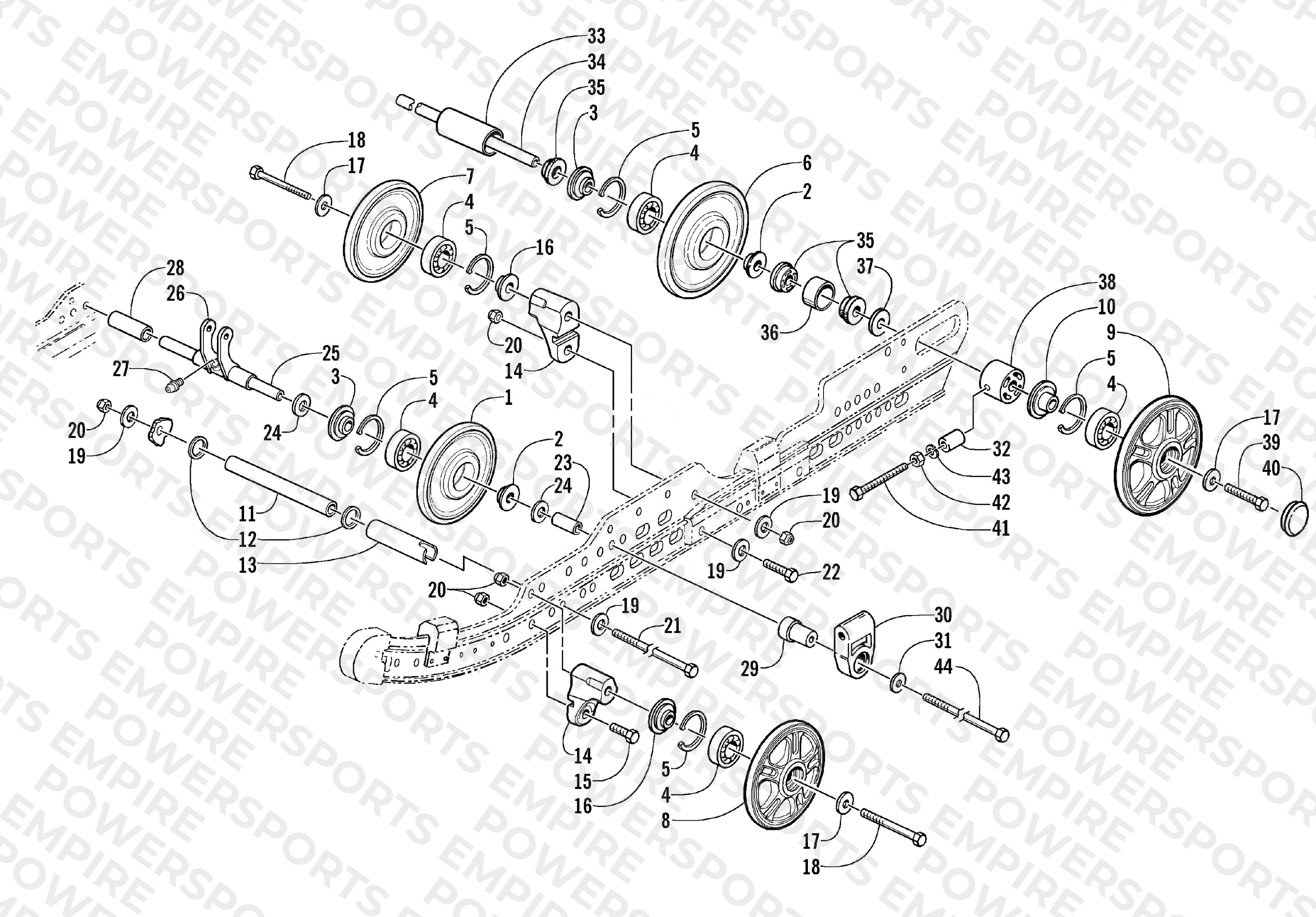 IDLER WHEEL ASSEMBLY