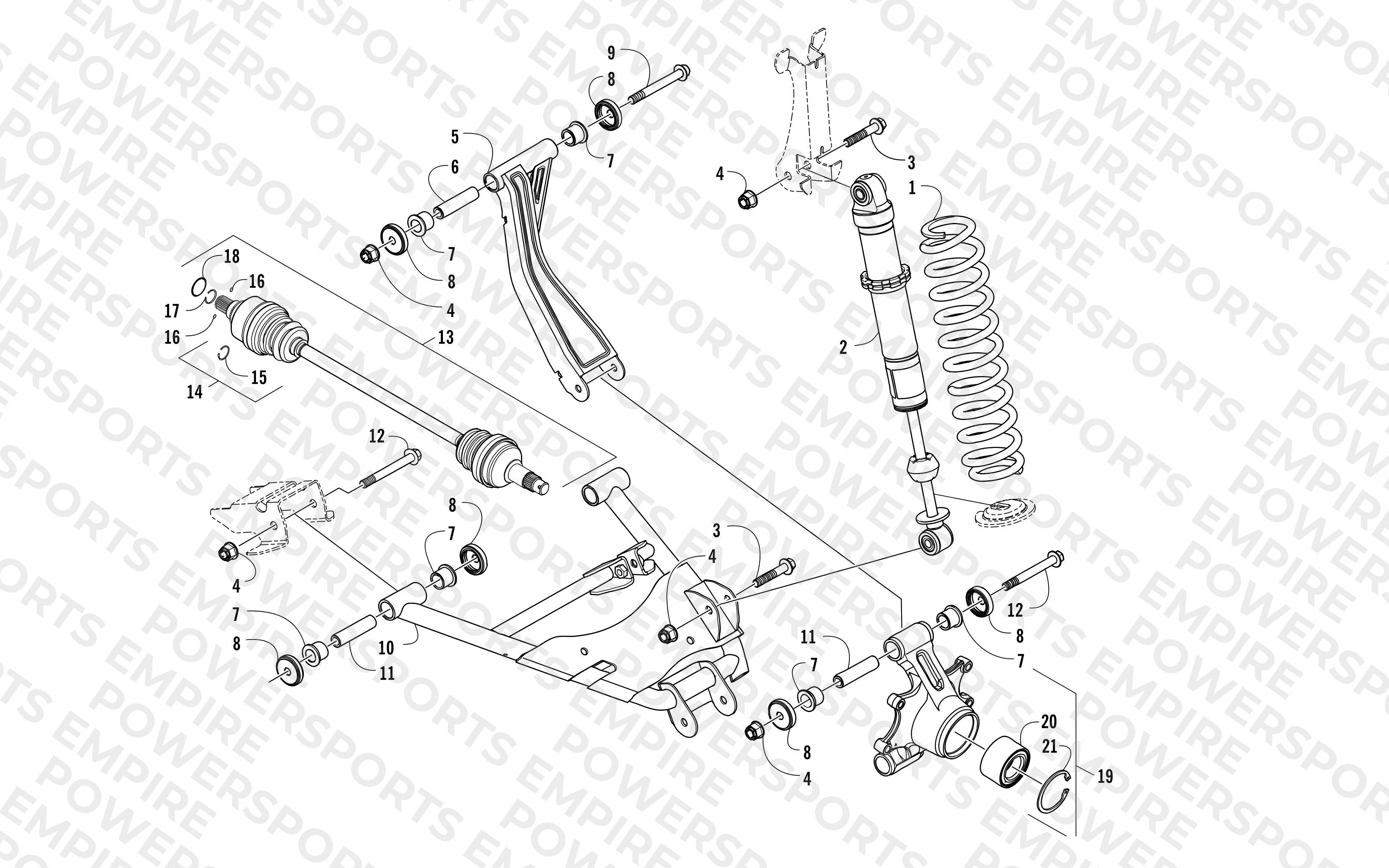 REAR SUSPENSION ASSEMBLY