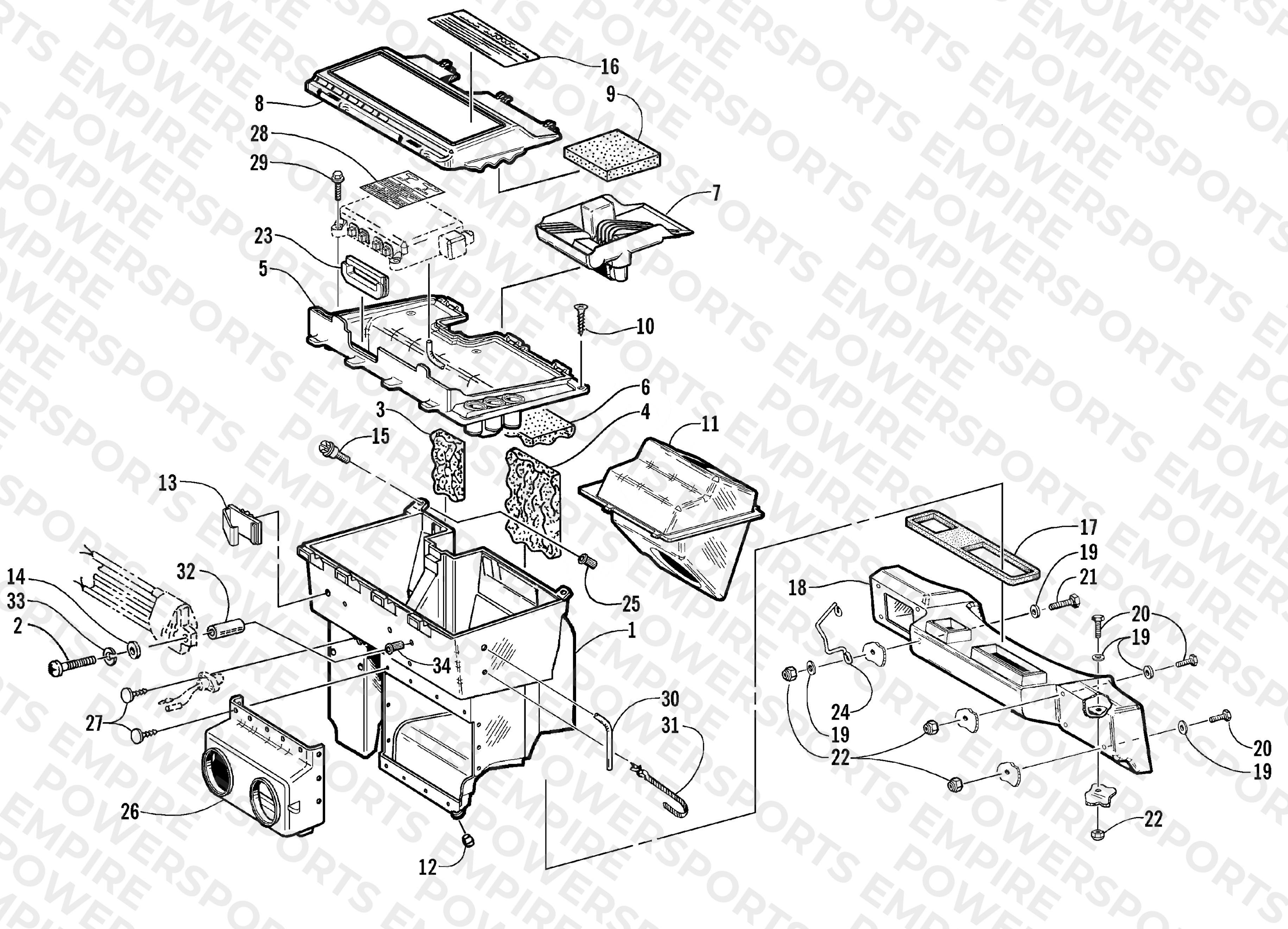AIR SILENCER ASSEMBLY