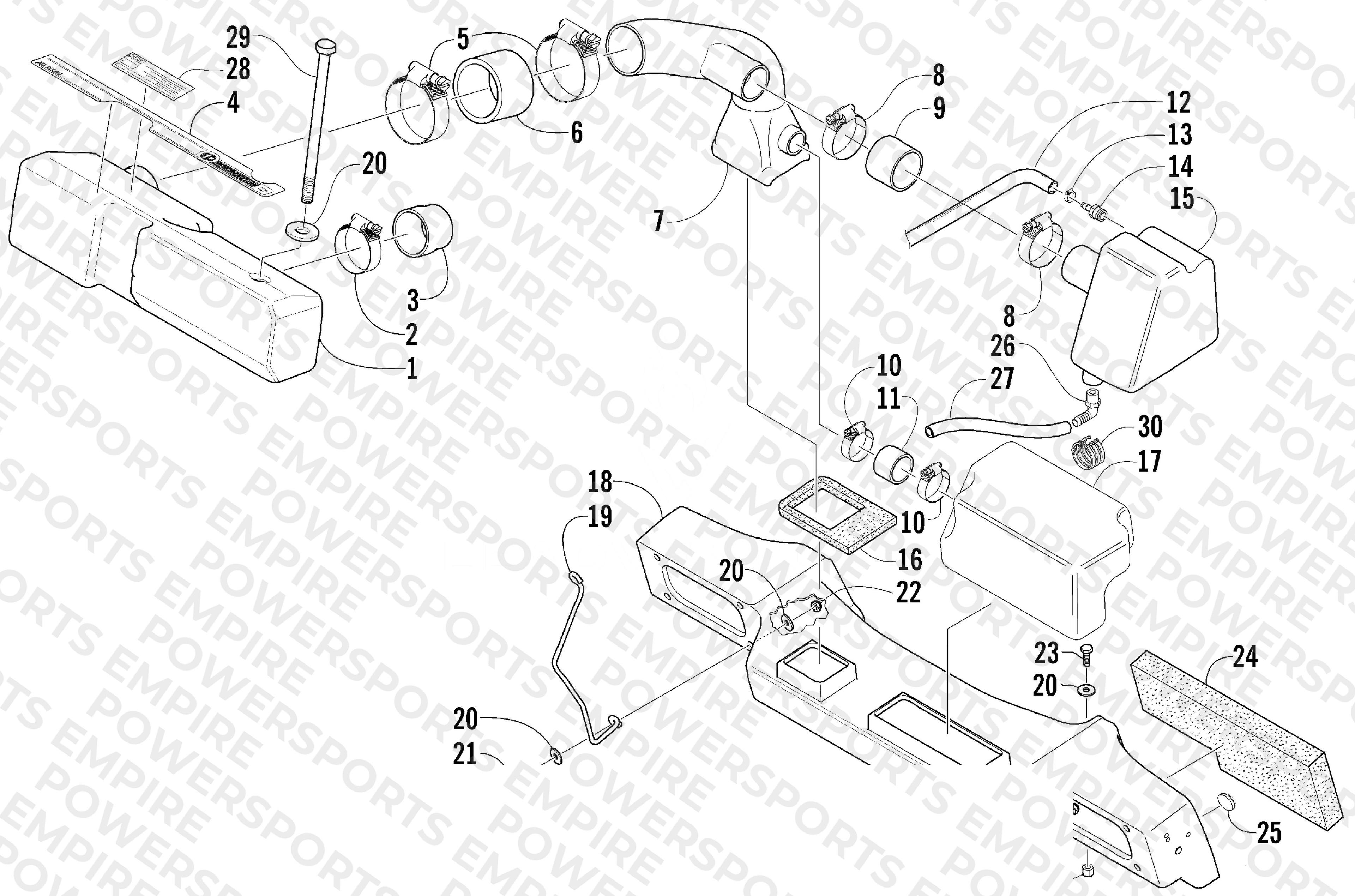 AIR SILENCER ASSEMBLY