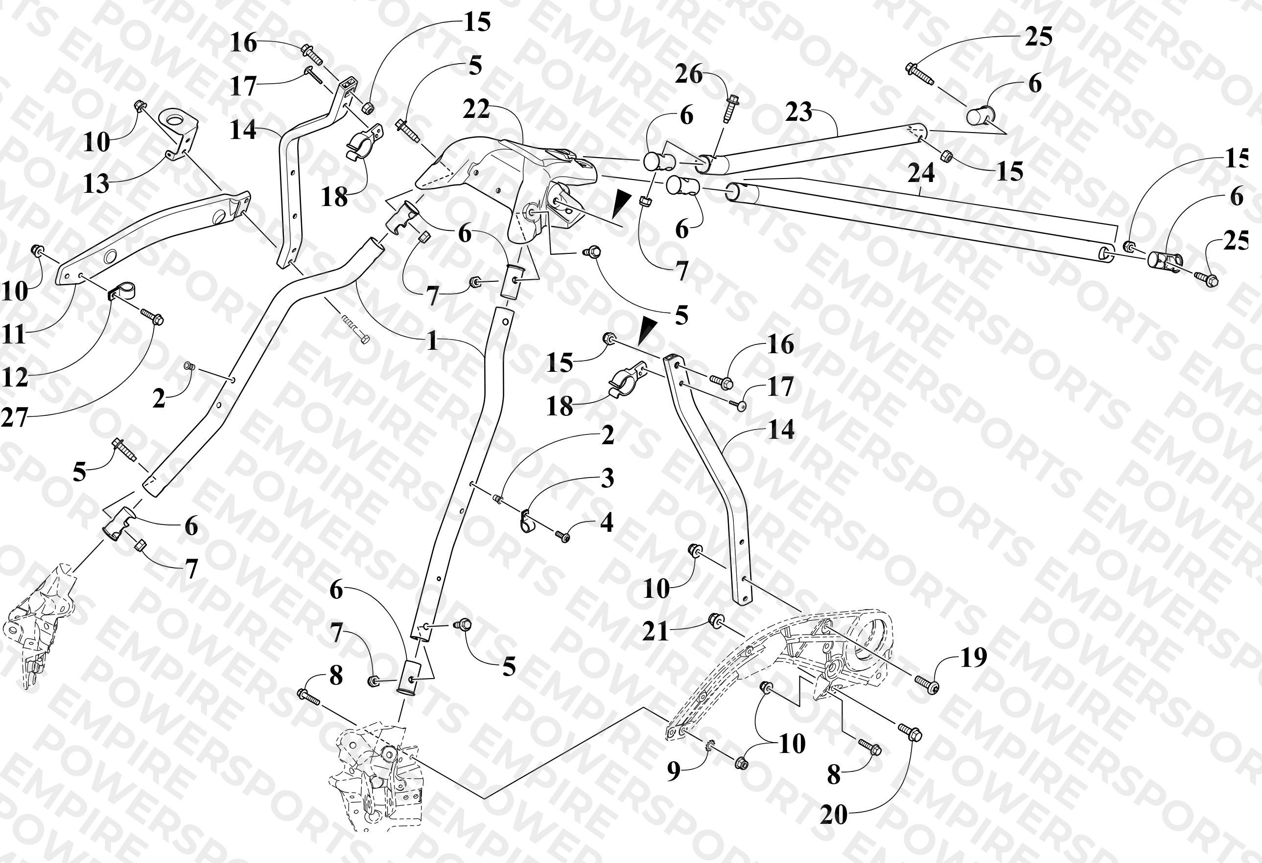 STEERING SUPPORT ASSEMBLY