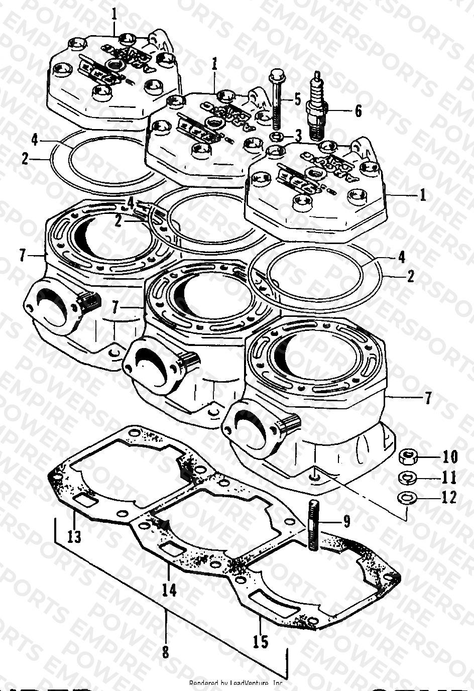 CYLINDER AND HEAD ASSEMBLY