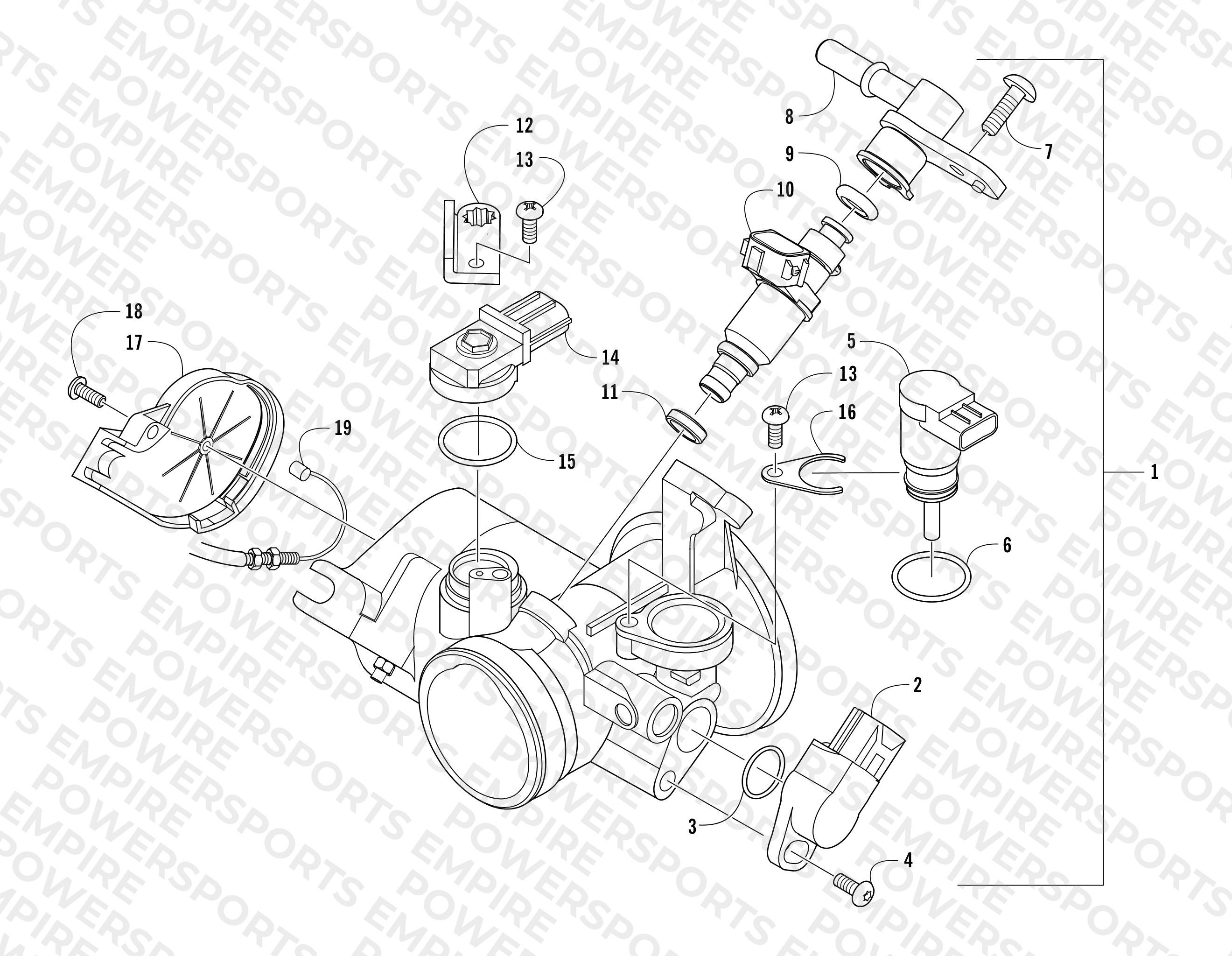 THROTTLE BODY ASSEMBLY