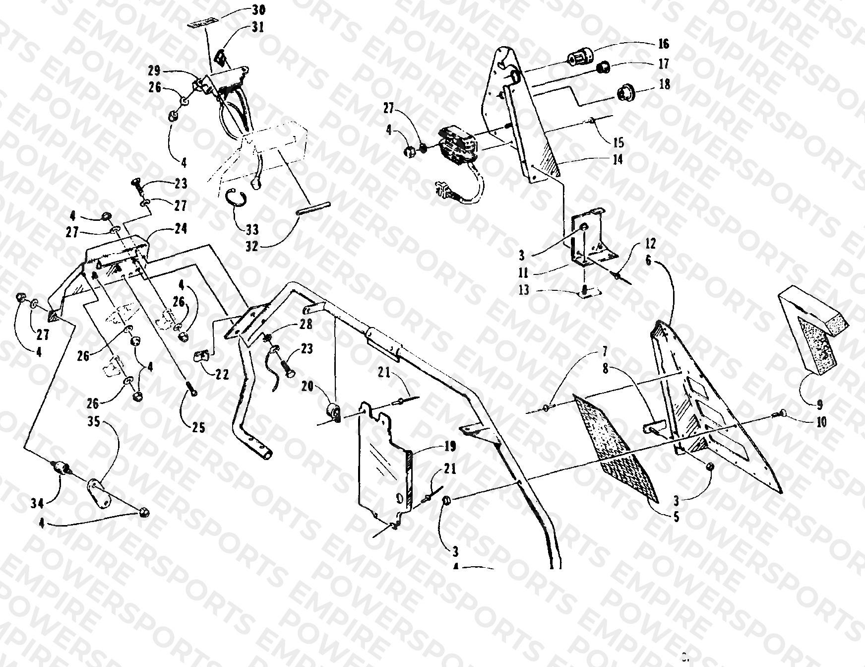 STEERING SUPPORT ASSEMBLY