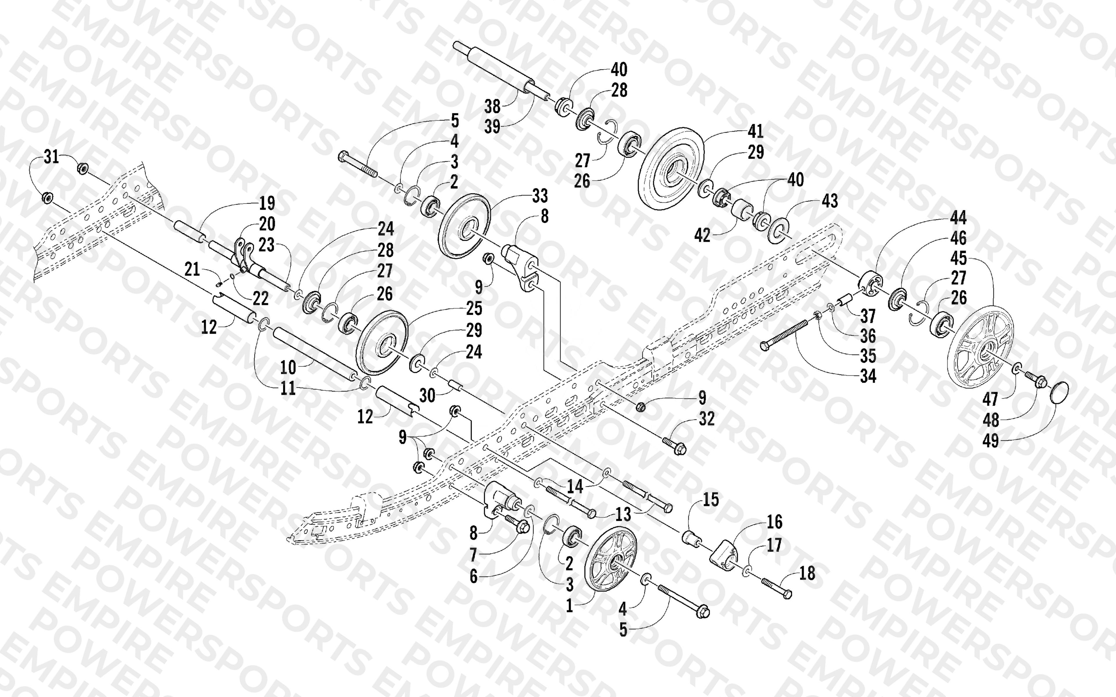 IDLER WHEEL ASSEMBLY