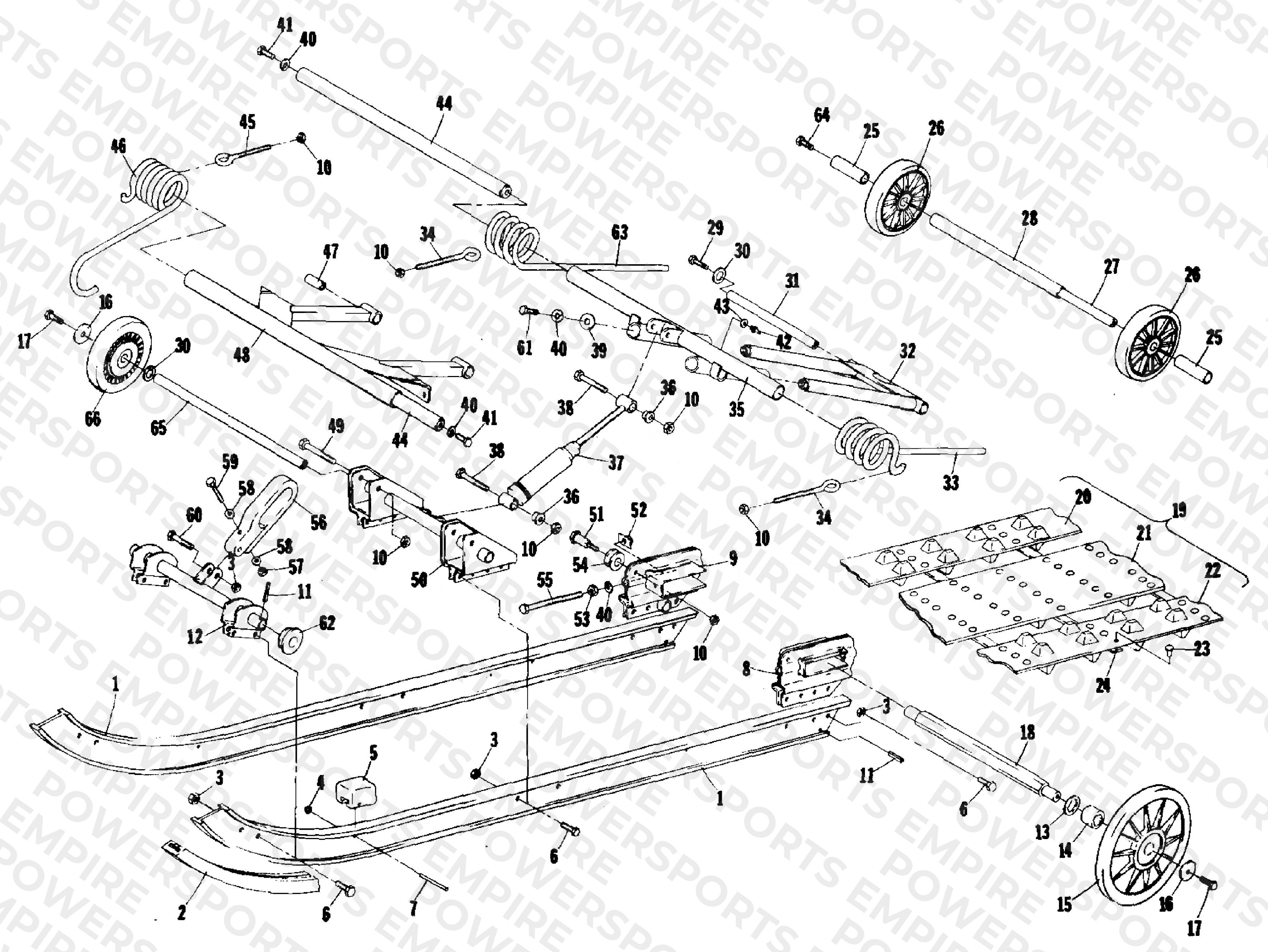 UNDERCARRIAGE AND TRACK