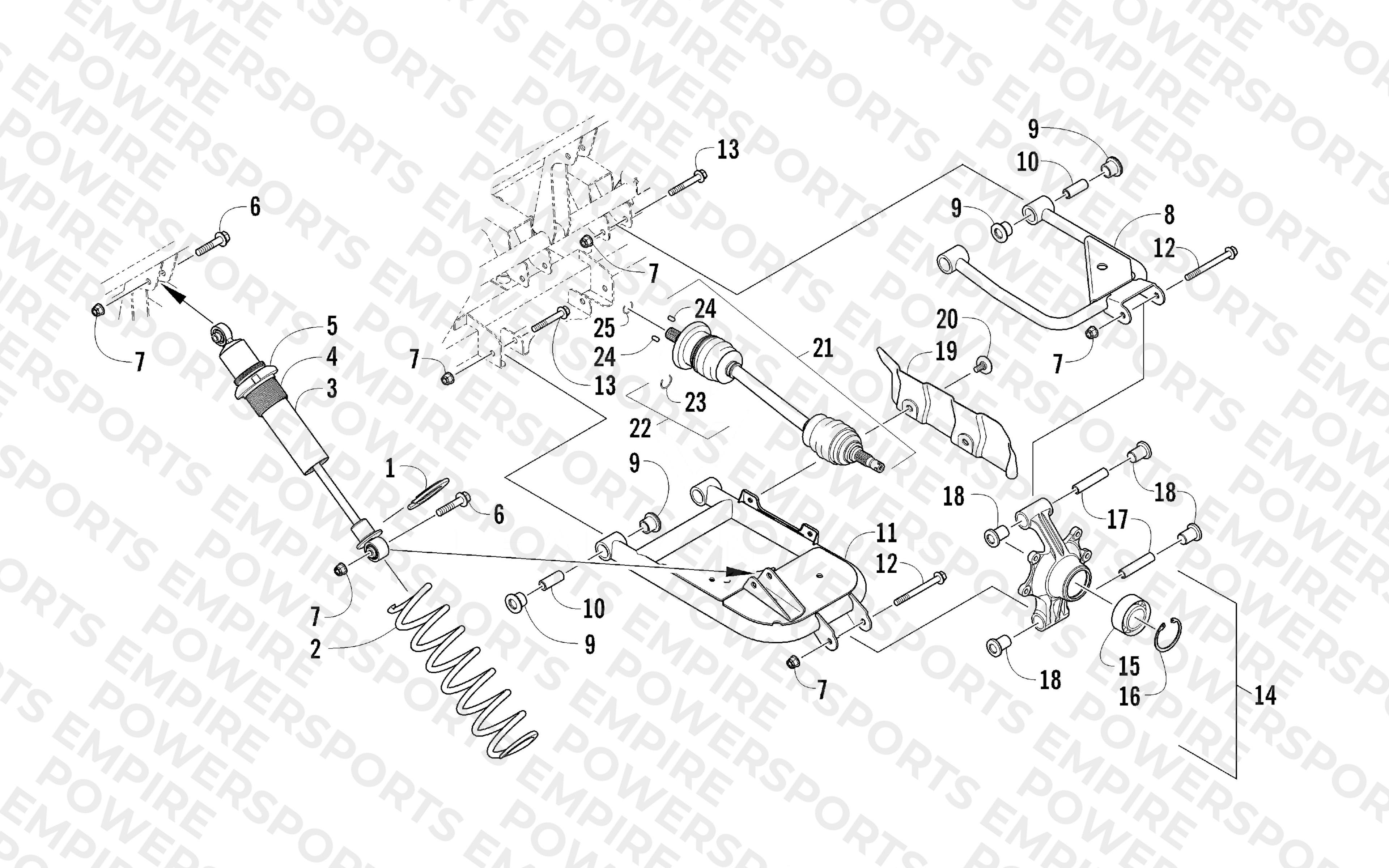 REAR SUSPENSION ASSEMBLY