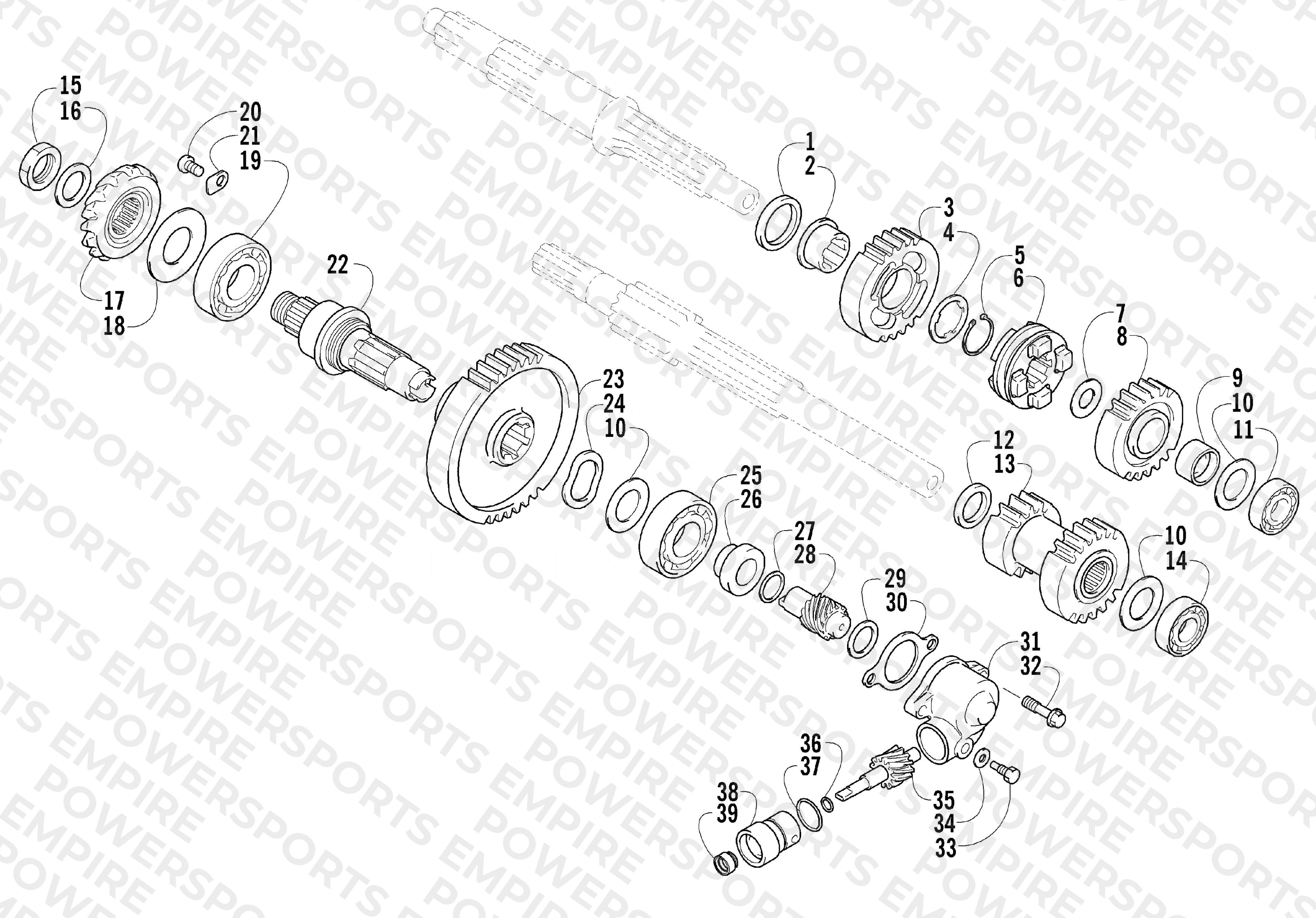 SECONDARY TRANSMISSION ASSEMBLY