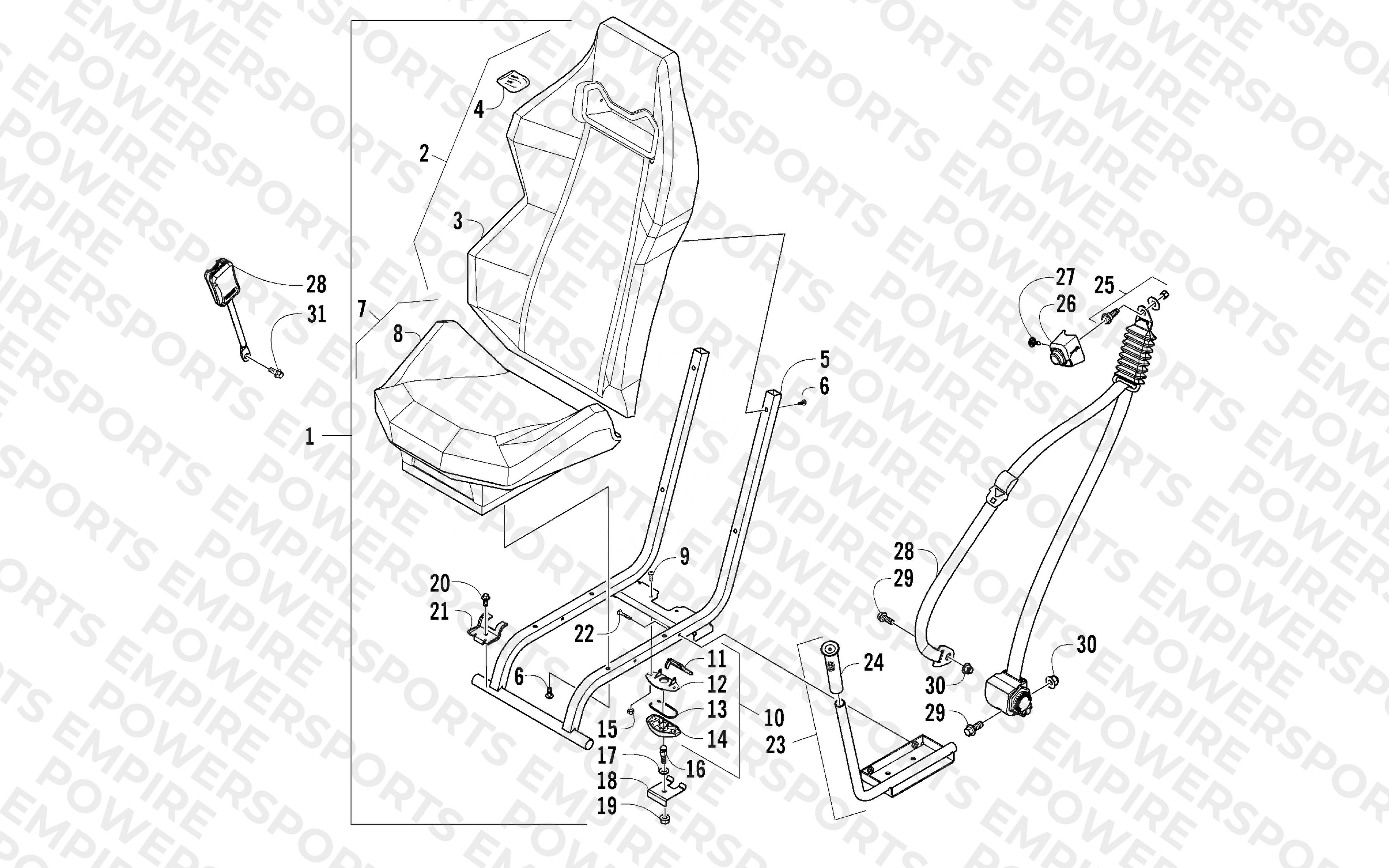 FRONT SEAT ASSEMBLY