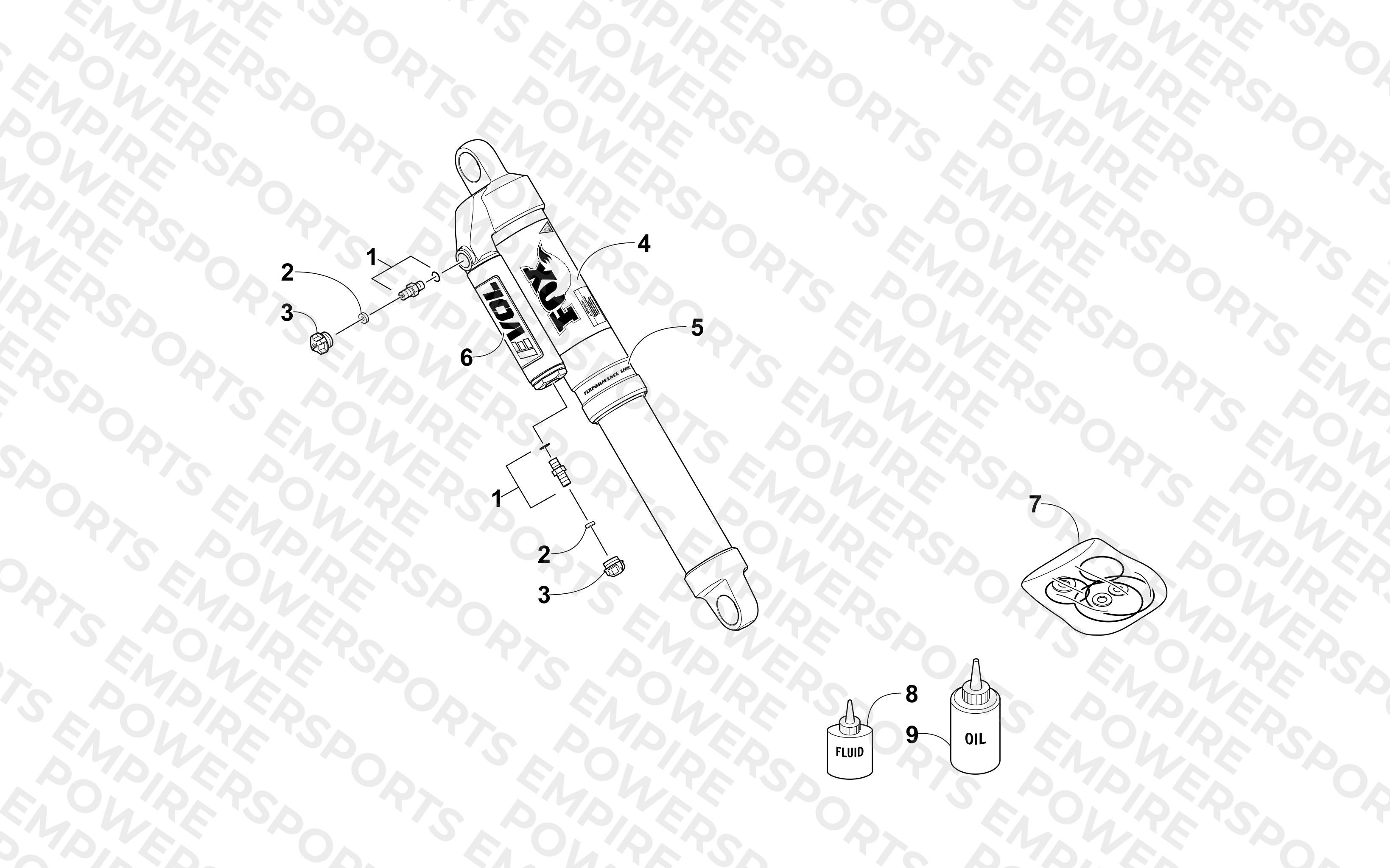 FRONT SUSPENSION SHOCK ABSORBER