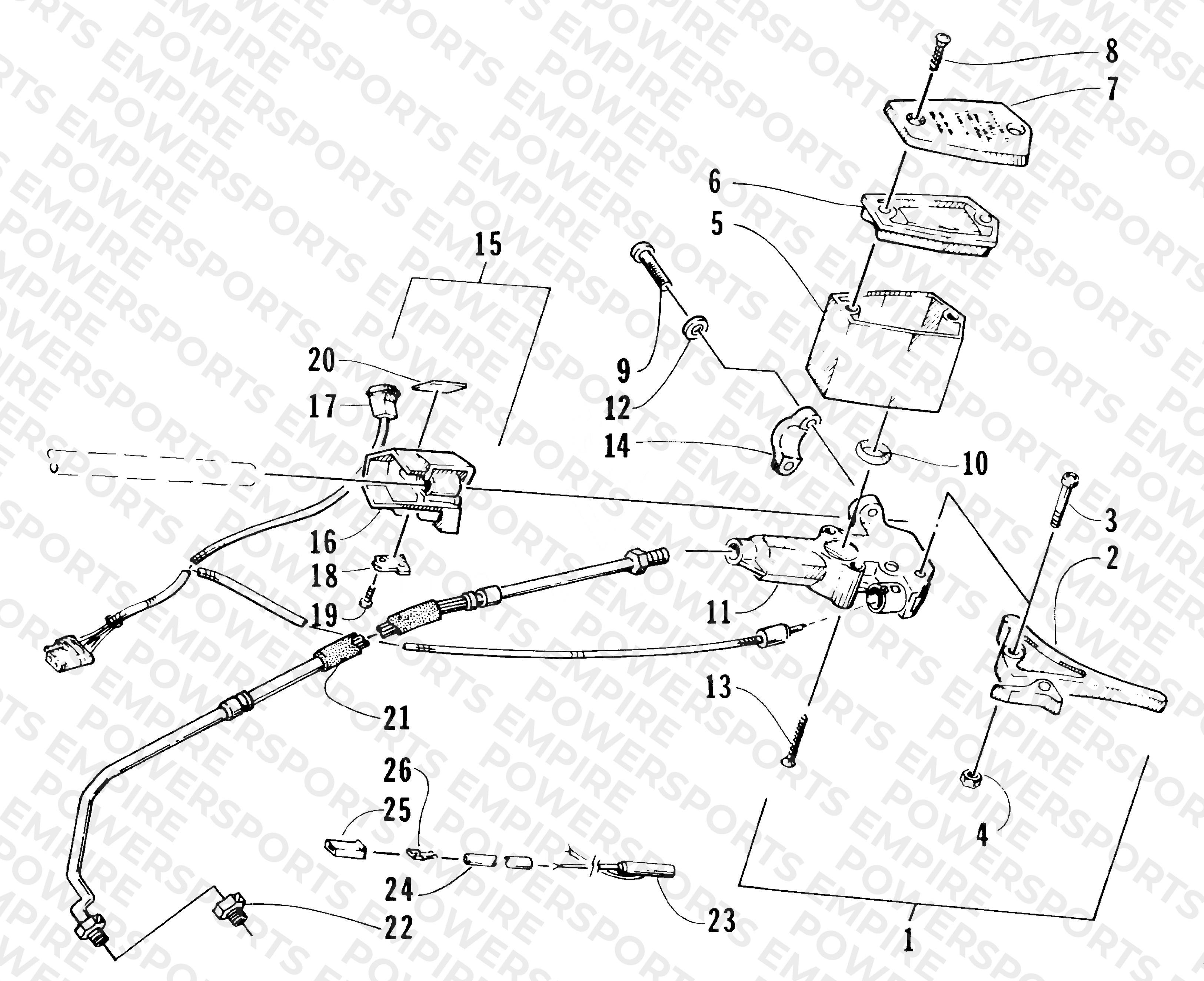 HYDRAULIC BRAKE CONTROL ASSEMBLY