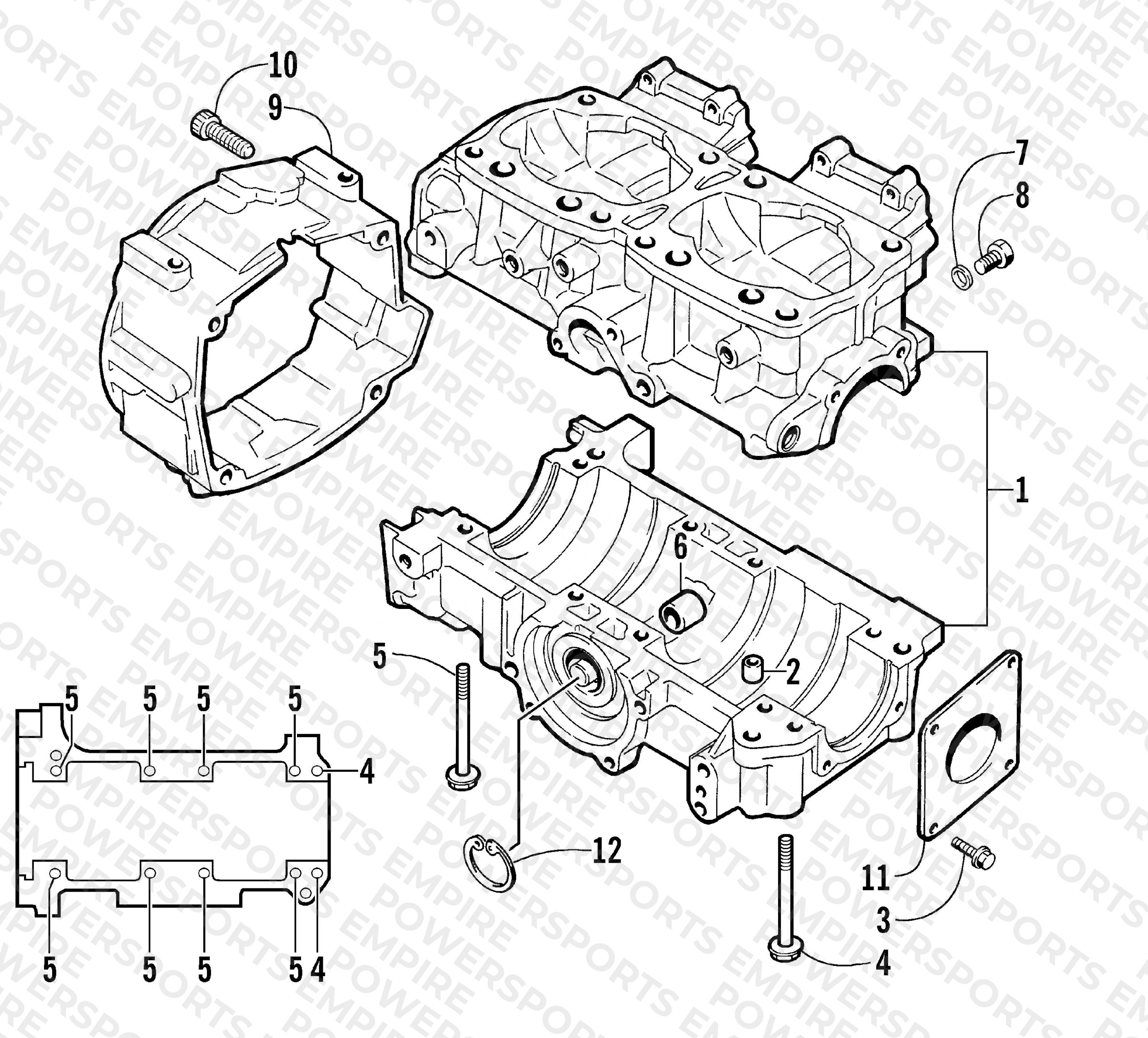 CRANKCASE ASSEMBLY