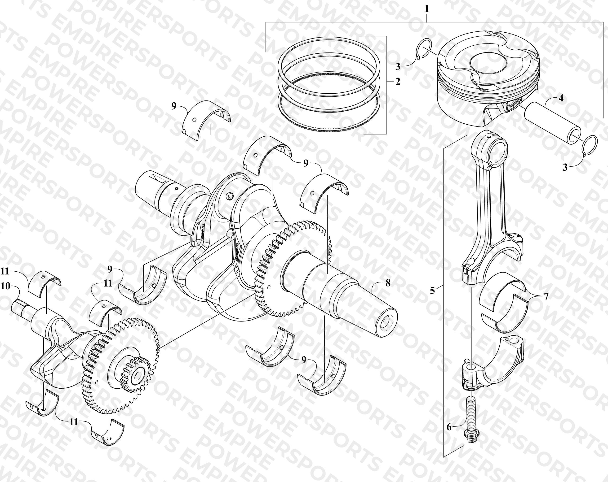CRANKSHAFT BALANCER ASSEMBLIES