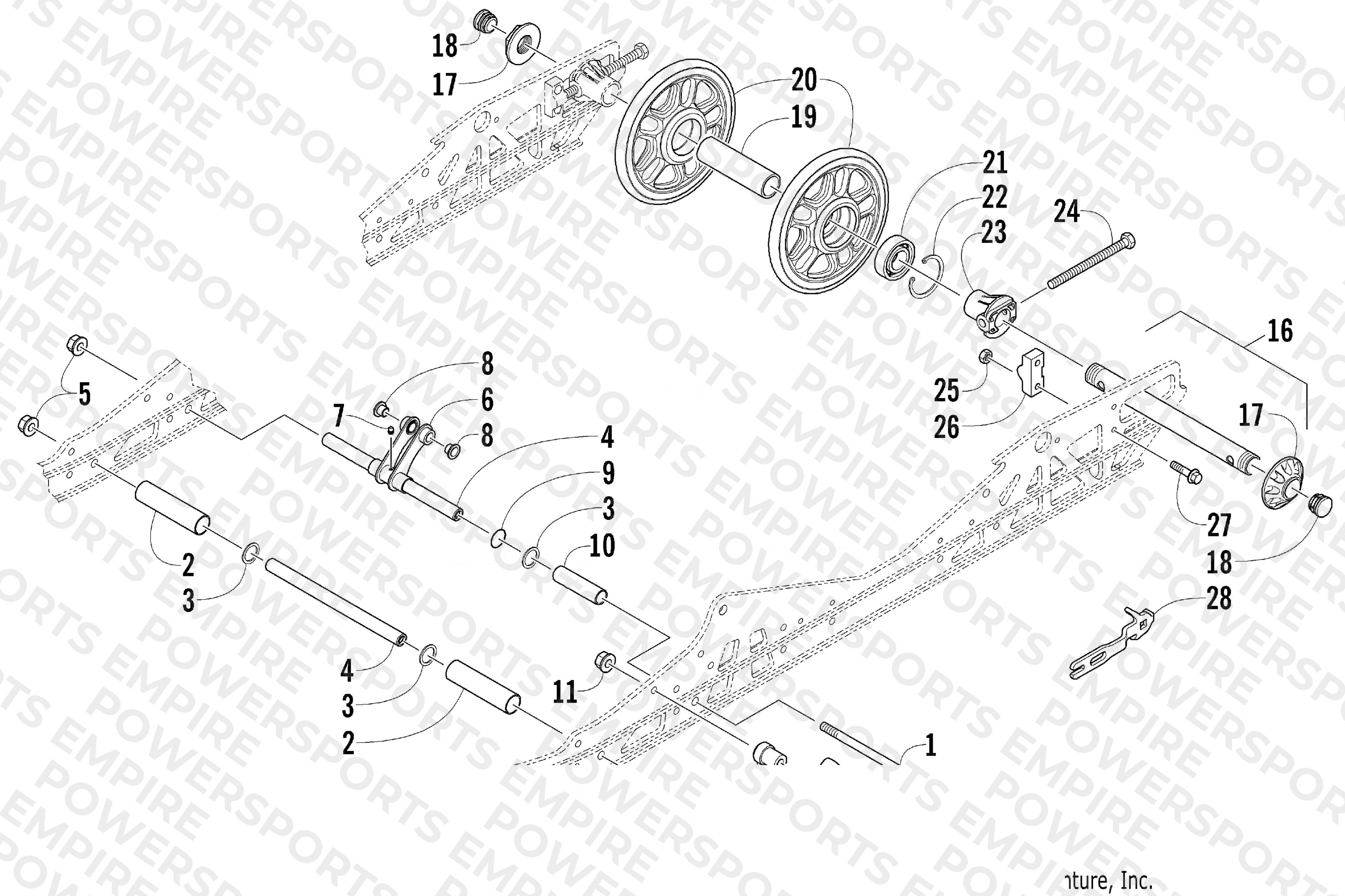 IDLER WHEEL ASSEMBLY