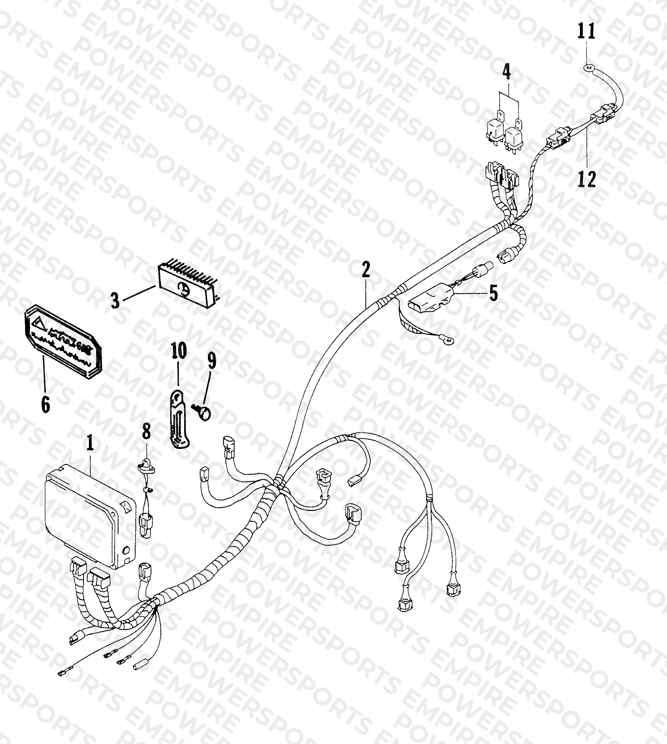 ECU AND ECU HARNESS ASSEMBLIES