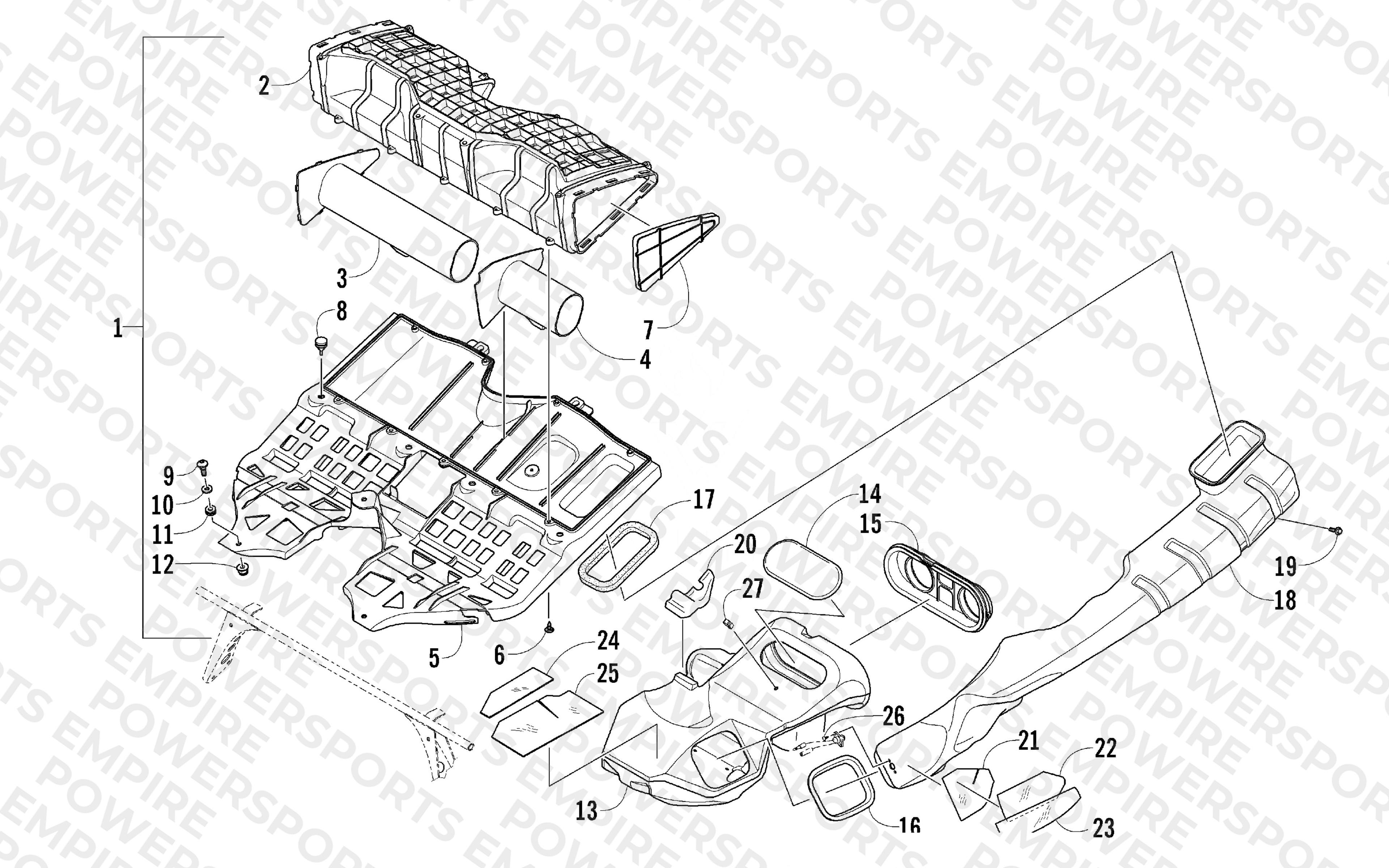 AIR SILENCER ASSEMBLY
