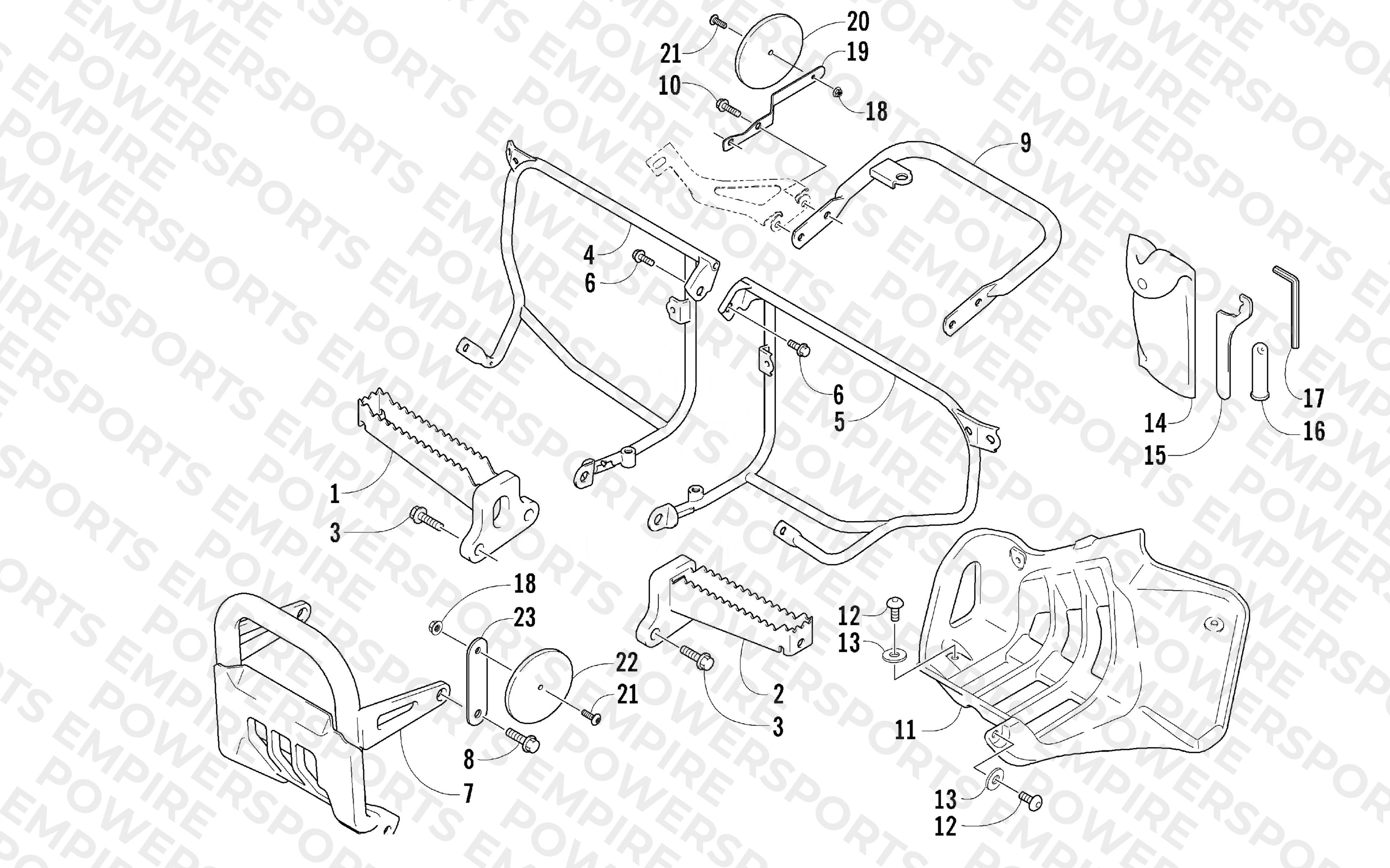FOOTREST ASSEMBLY
