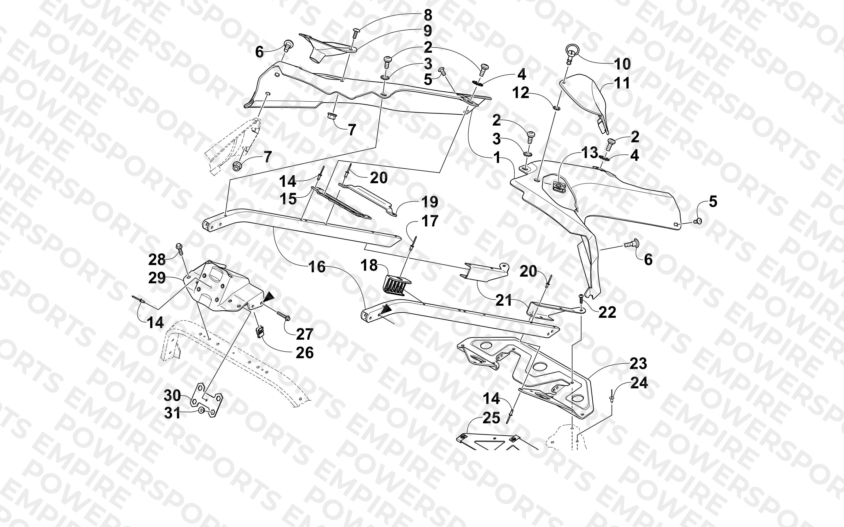 SEAT SUPPORT ASSEMBLY