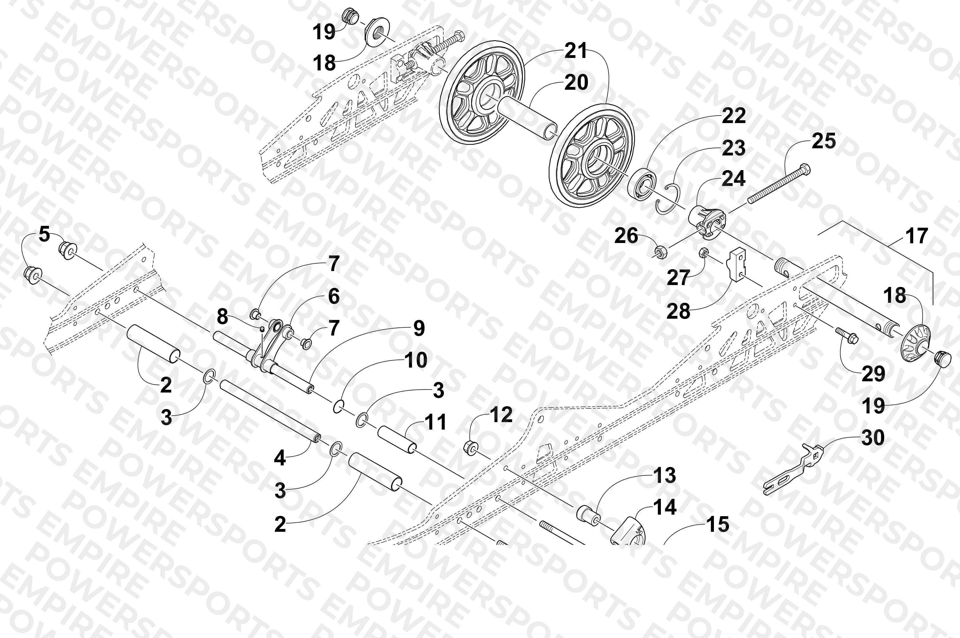 IDLER WHEEL ASSEMBLY
