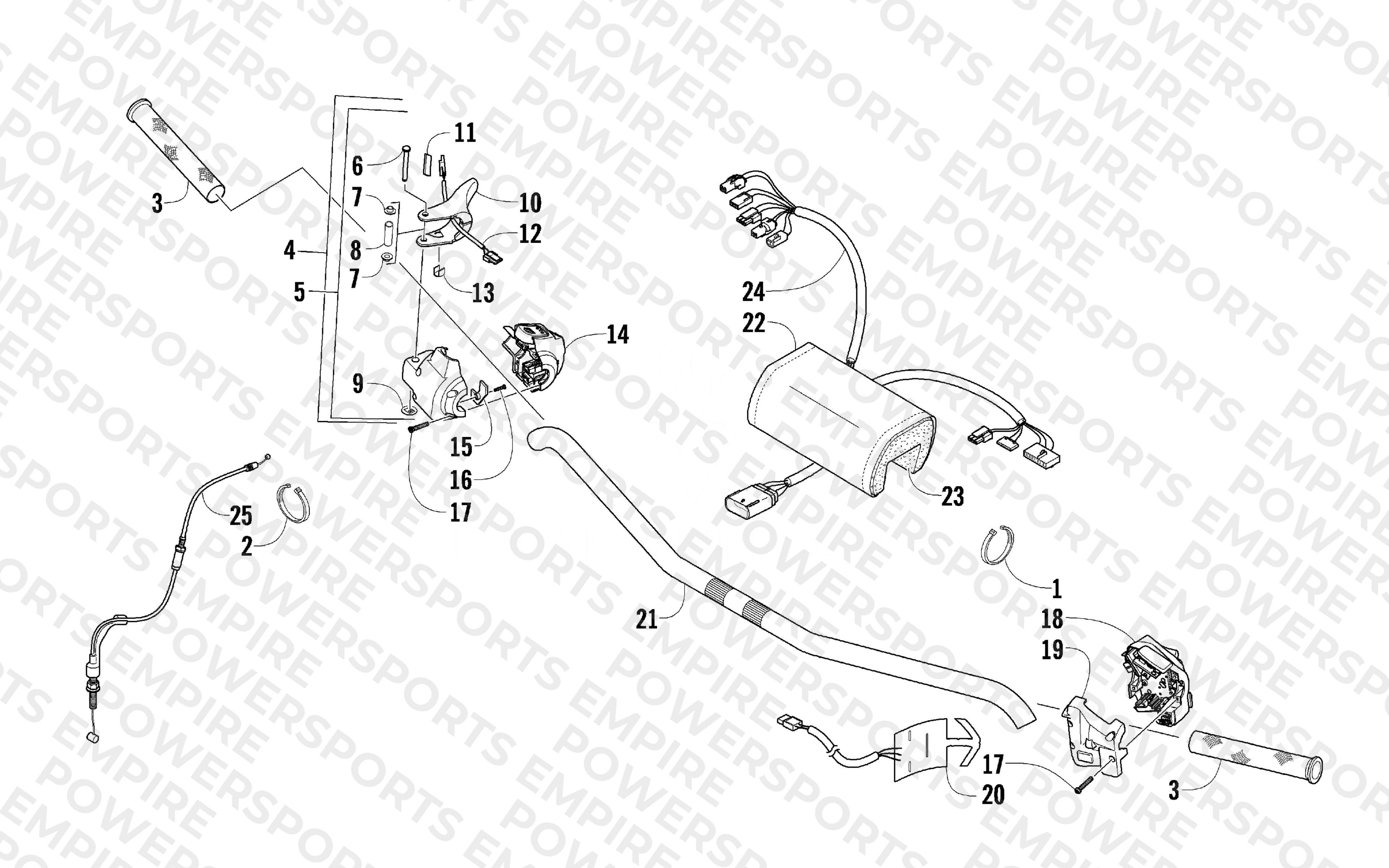 HANDLEBAR AND CONTROLS