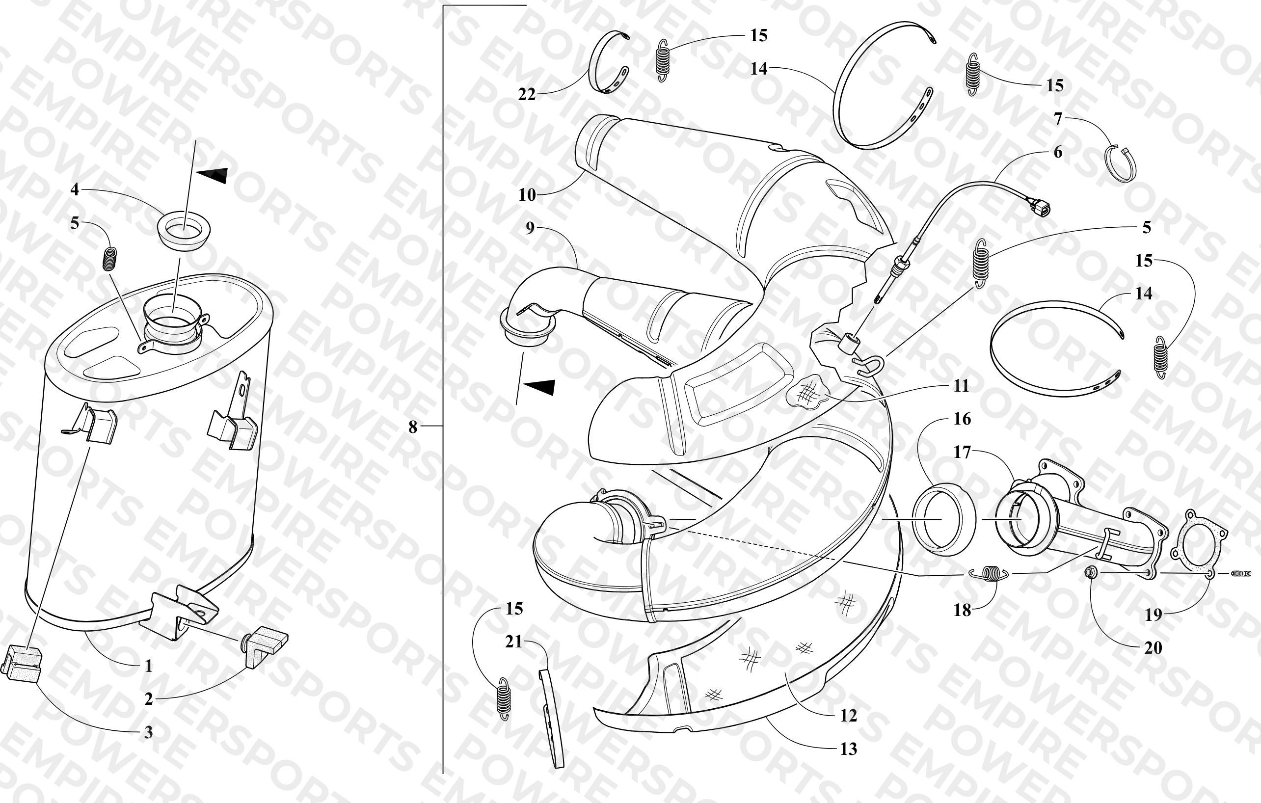 EXHAUST ASSEMBLY