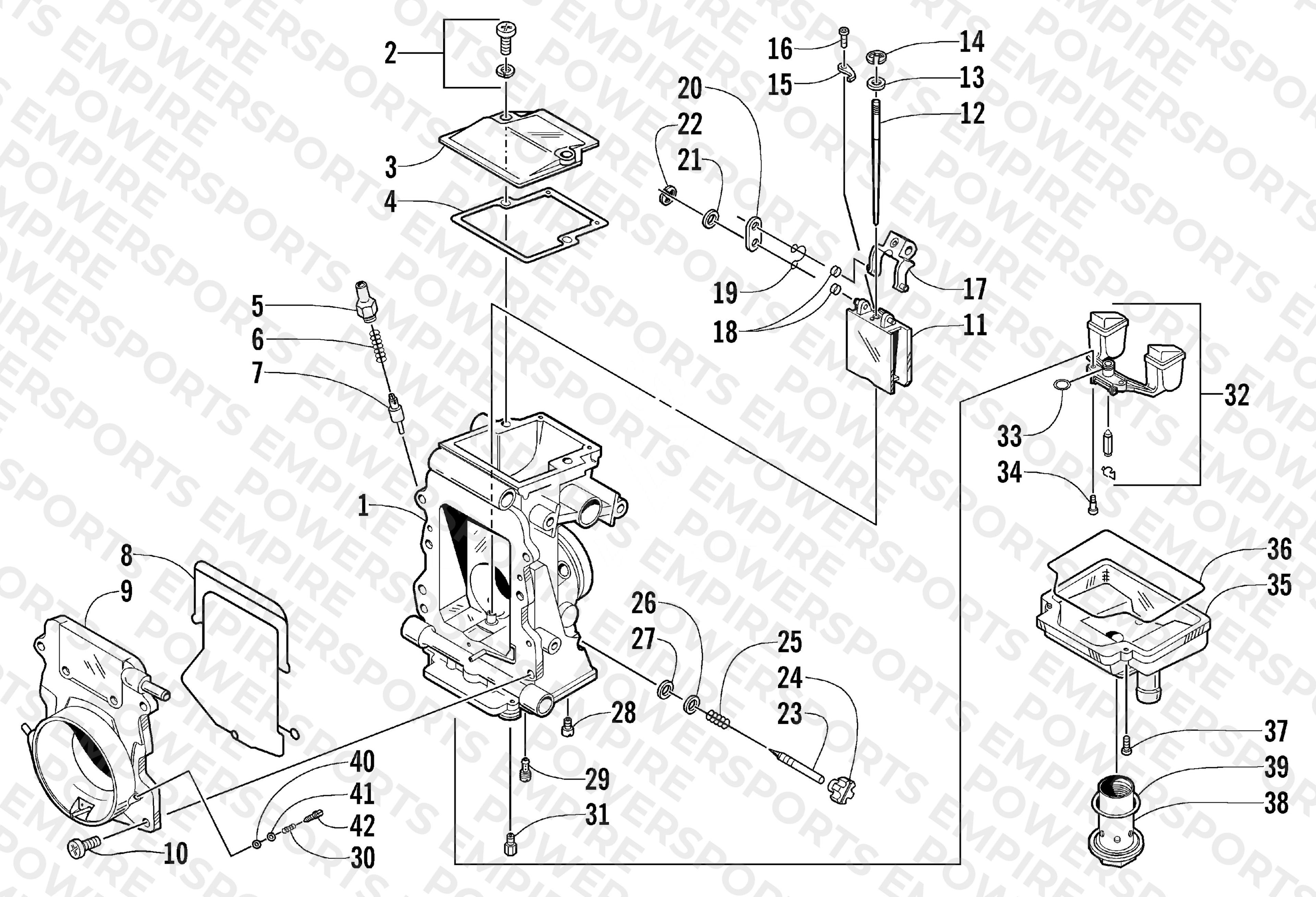 CARBURETOR - INTERNAL PARTS