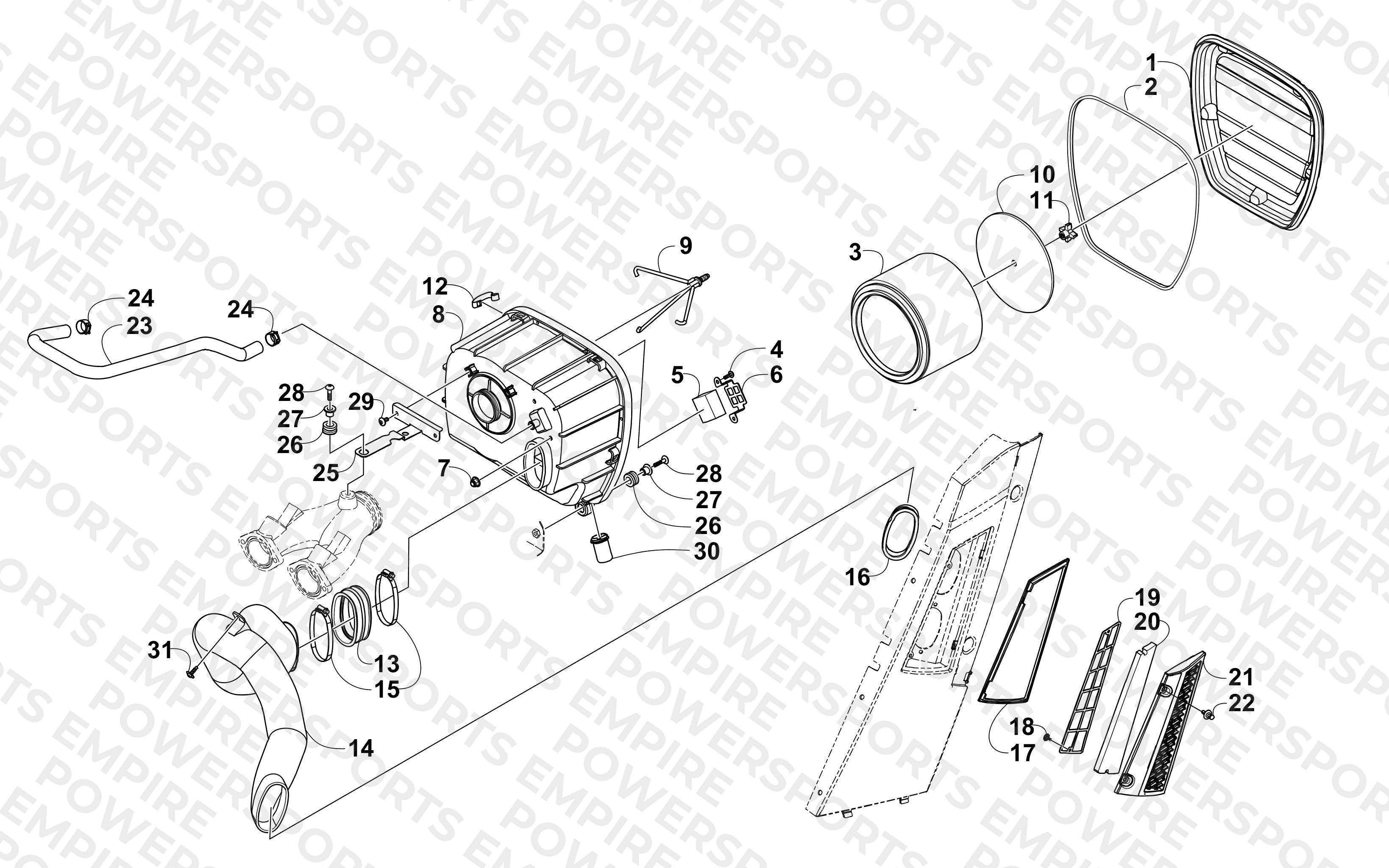 AIR INTAKE ASSEMBLY