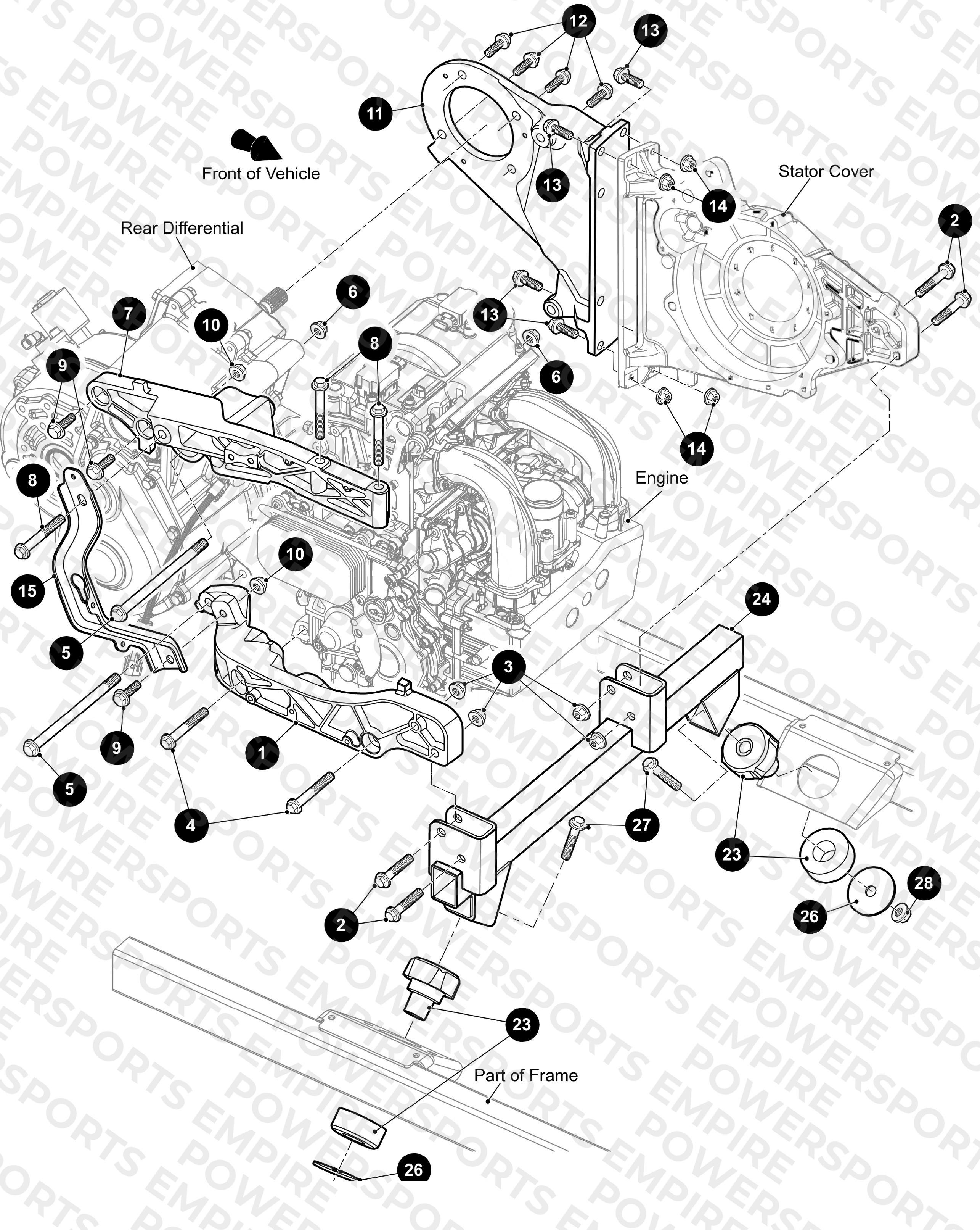 ENGINE MOUNTING