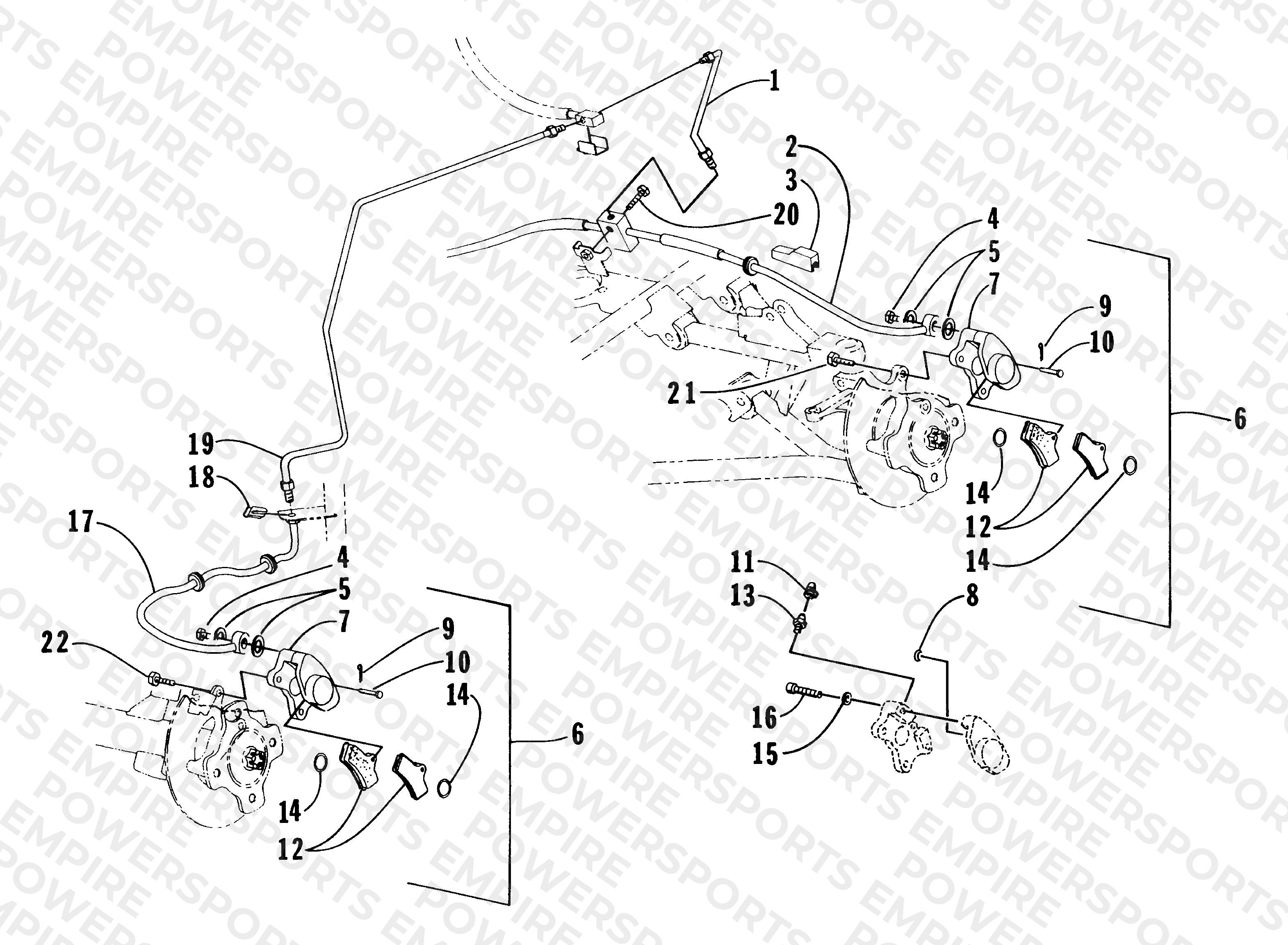 HYDRAULIC BRAKE ASSEMBLY