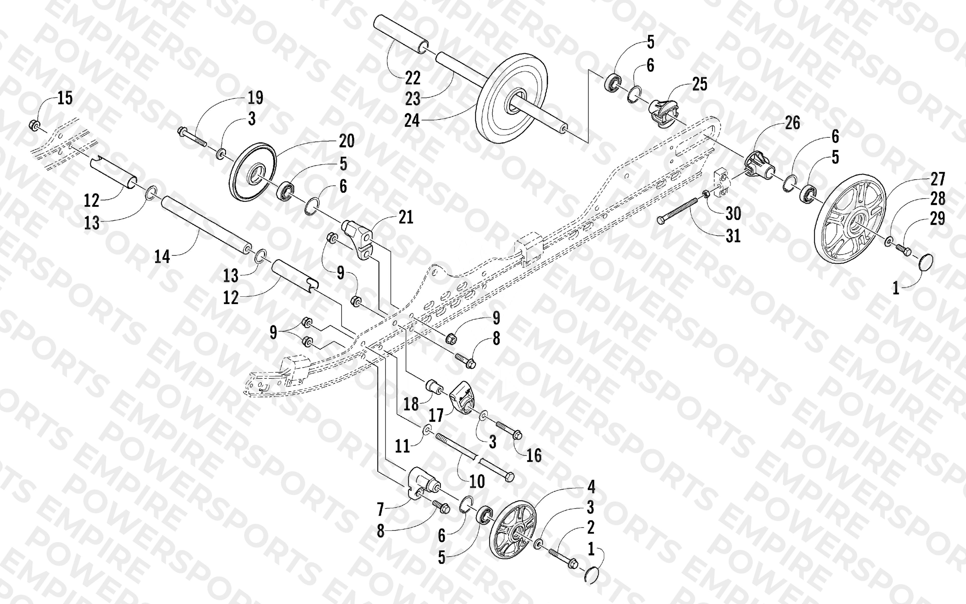 IDLER WHEEL ASSEMBLY