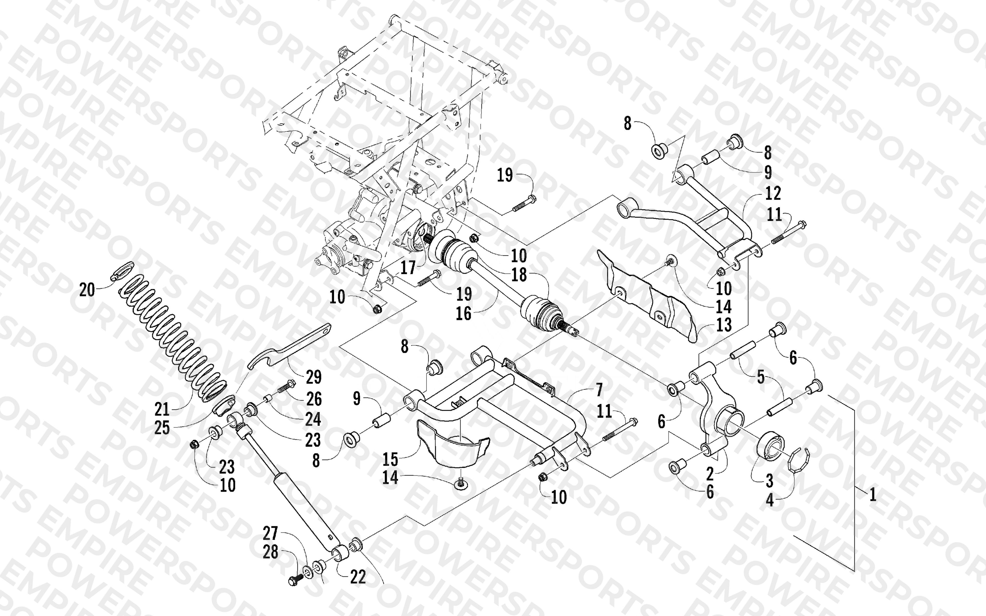 REAR SUSPENSION ASSEMBLY