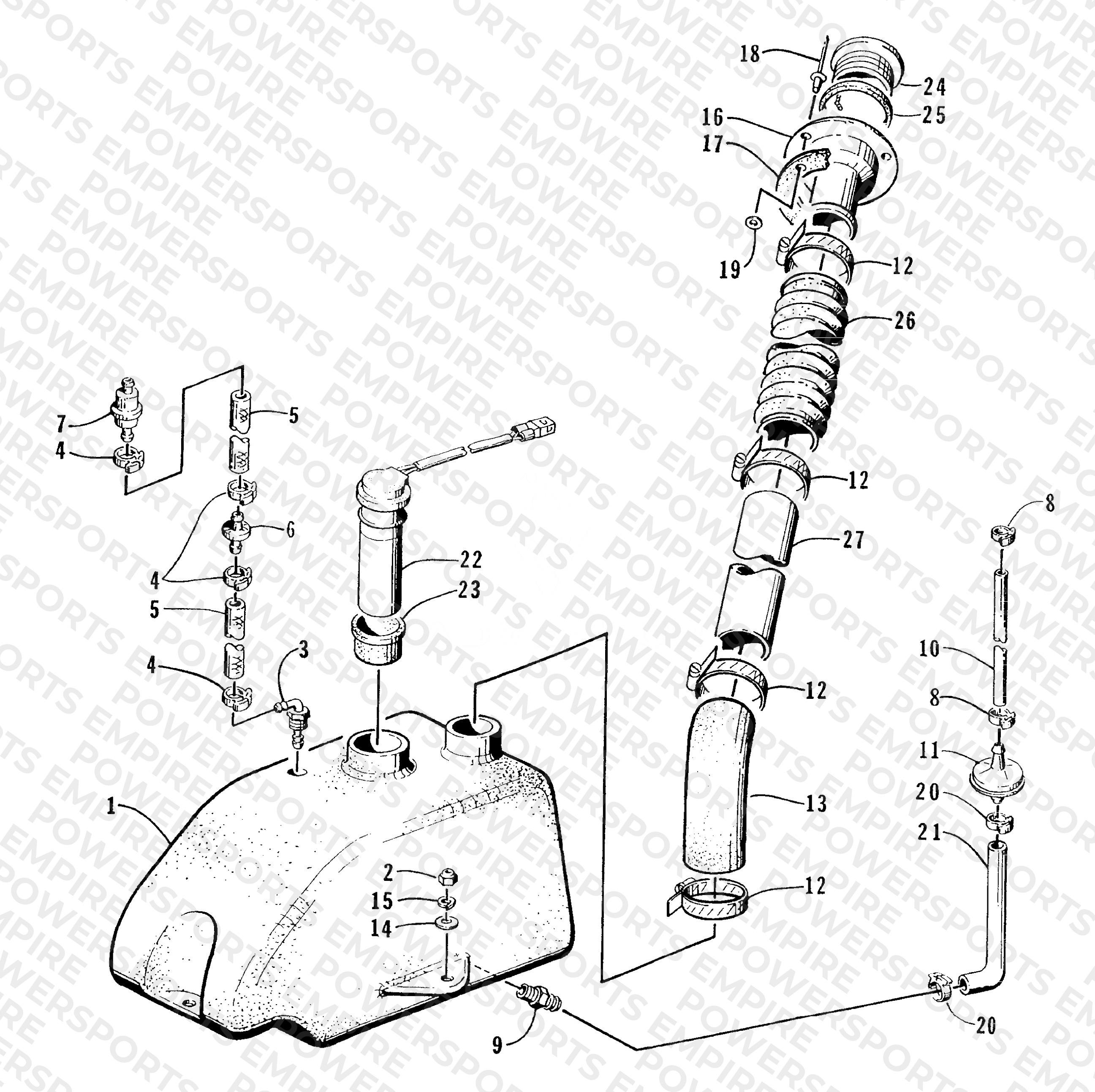 OIL TANK ASSEMBLY