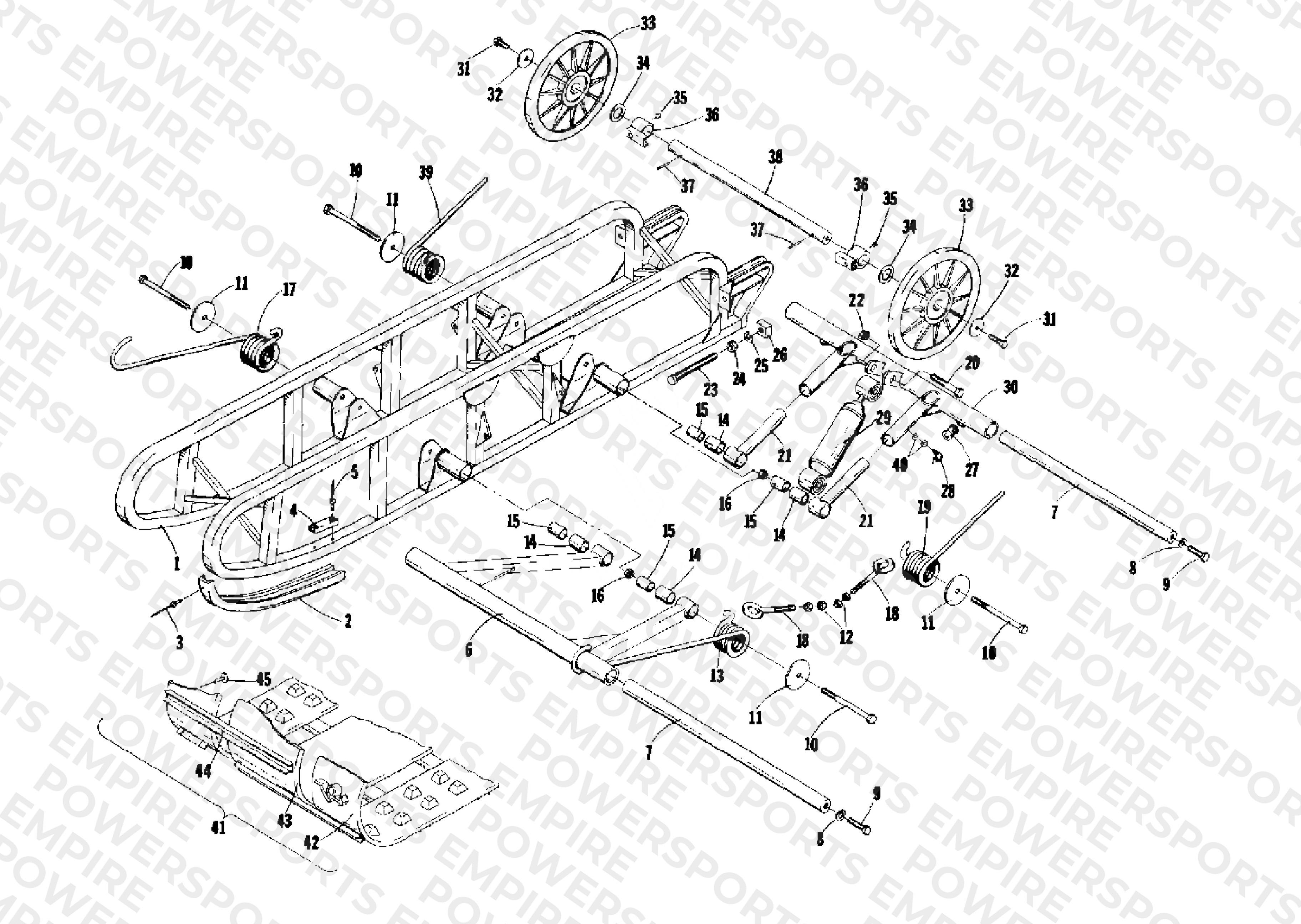 UNDERCARRIAGE AND TRACK