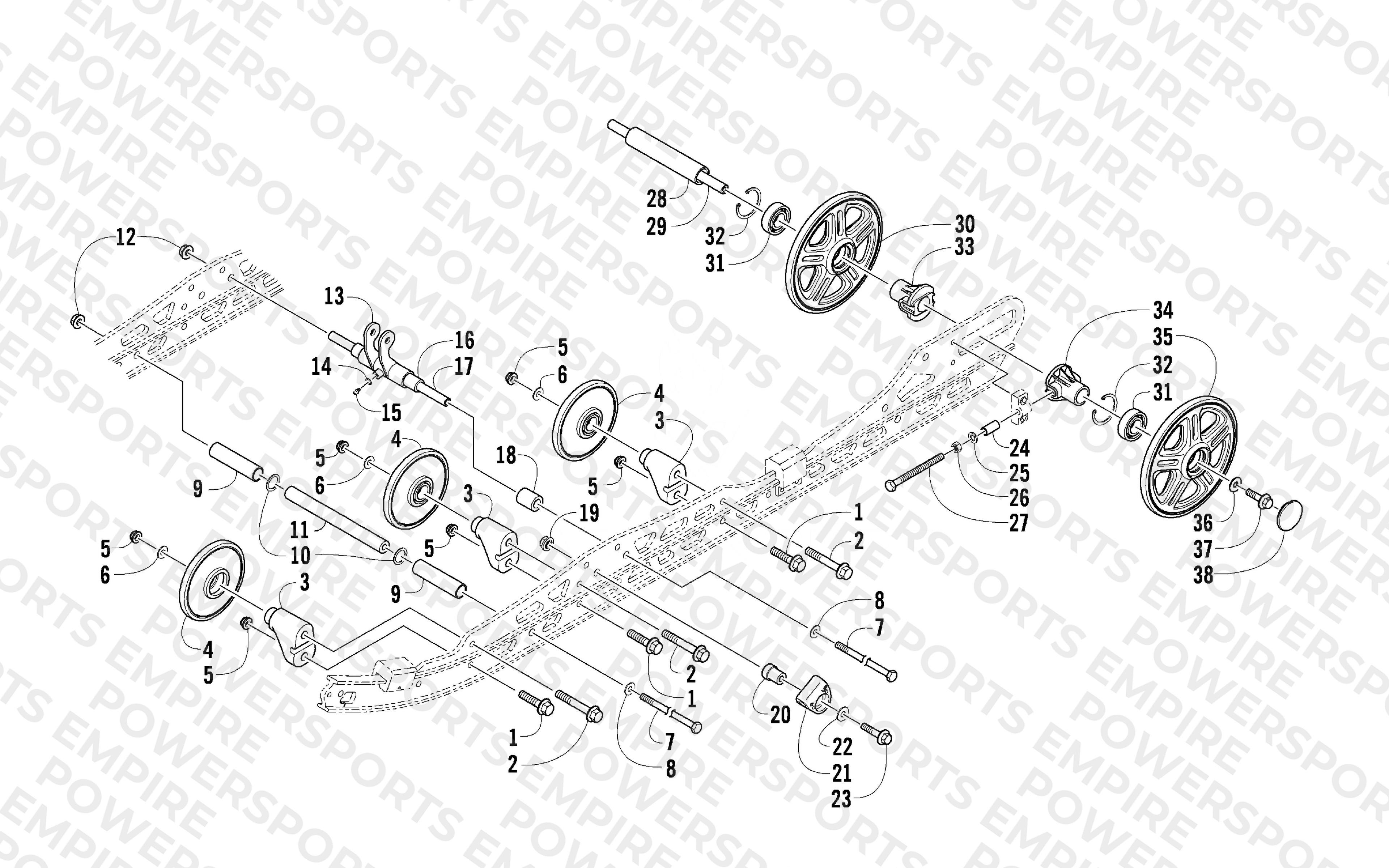 IDLER WHEEL ASSEMBLY