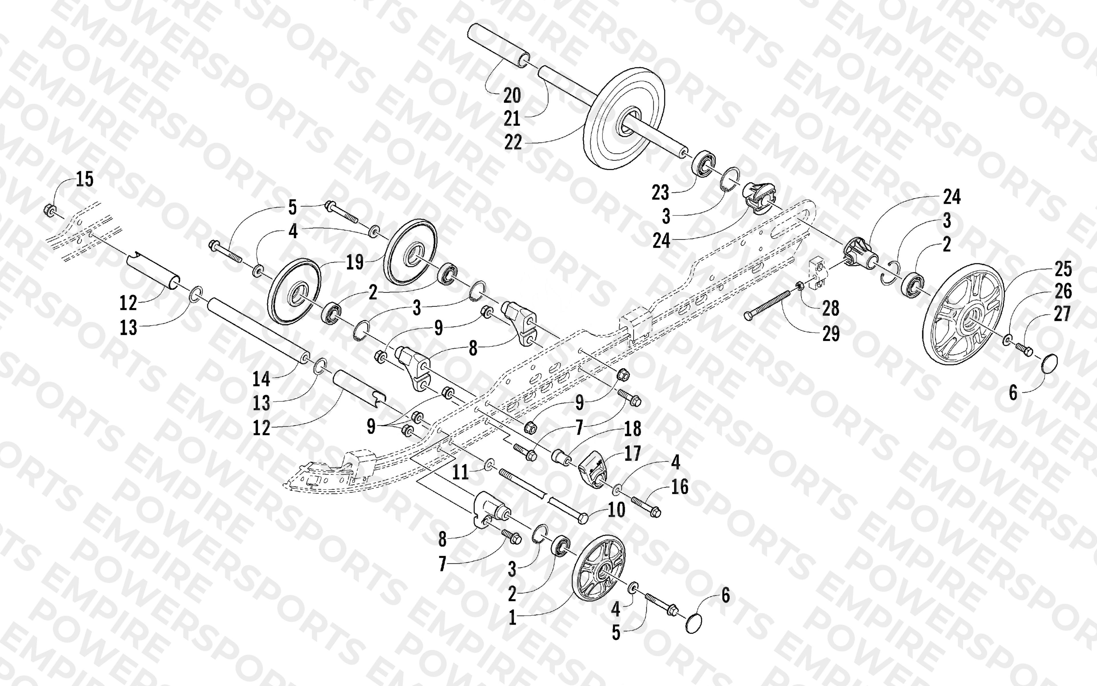 IDLER WHEEL ASSEMBLY