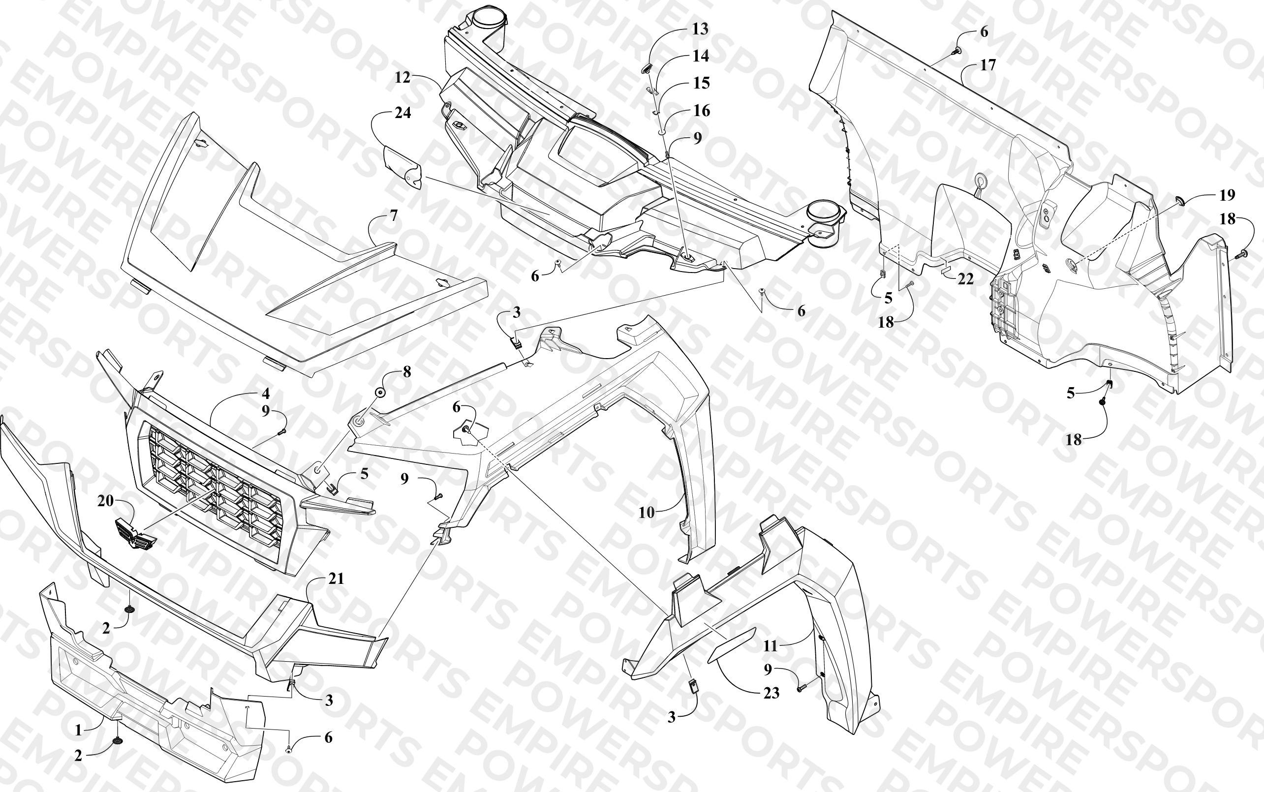 FRONT BODY ASSEMBLY