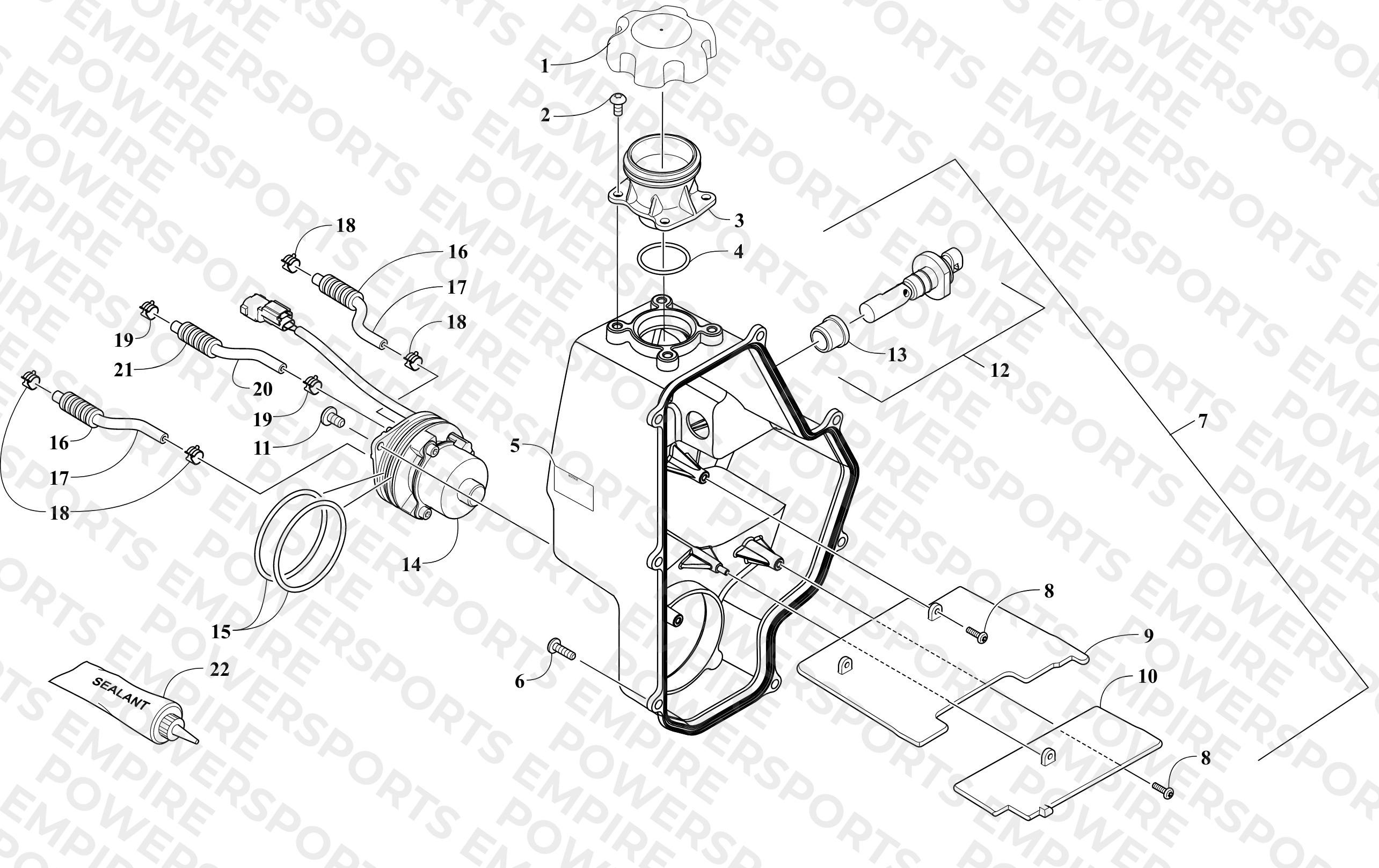 OIL TANK ASSEMBLY