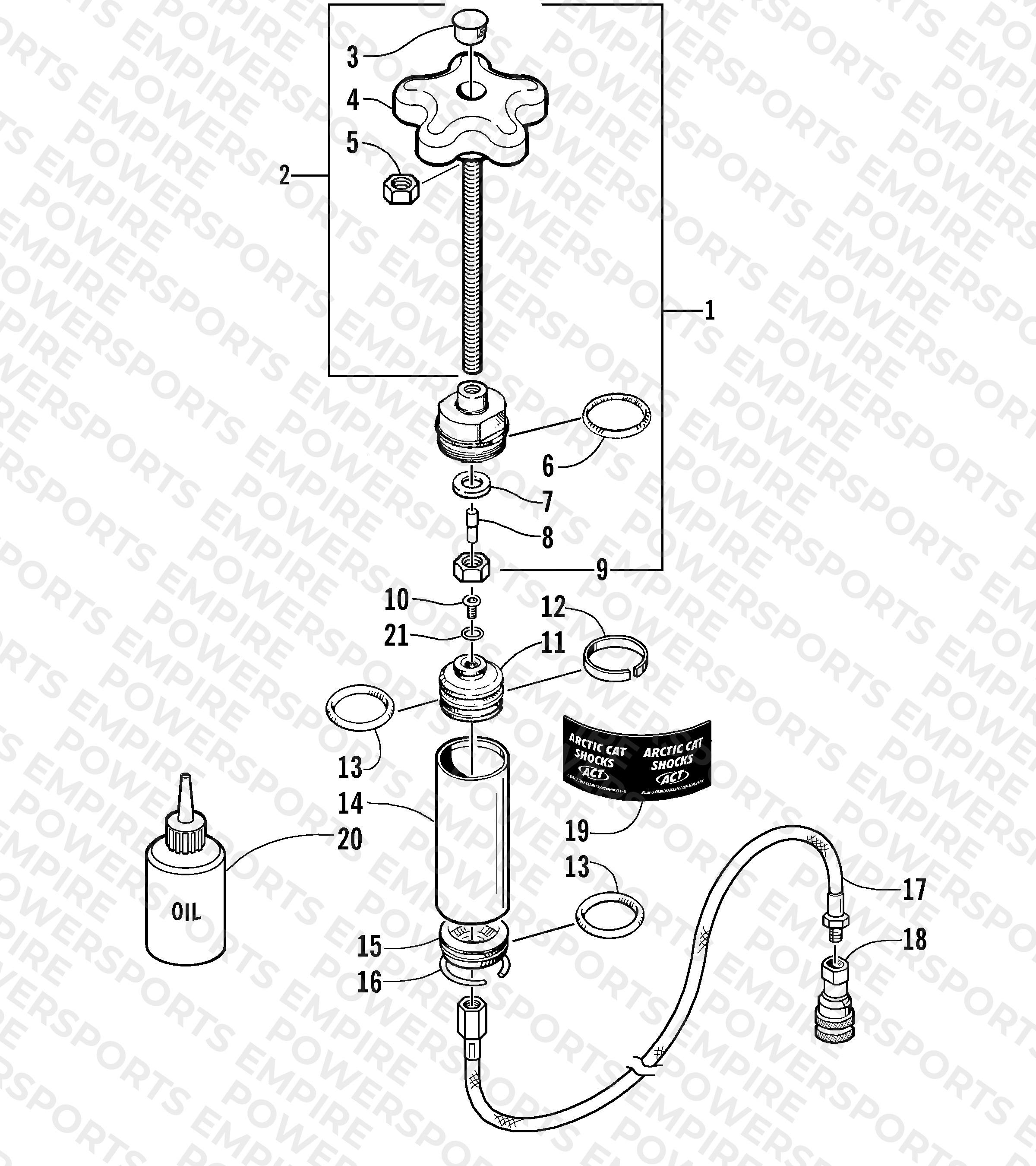 REMOTE SHOCK LIMITER ASSEMBLY