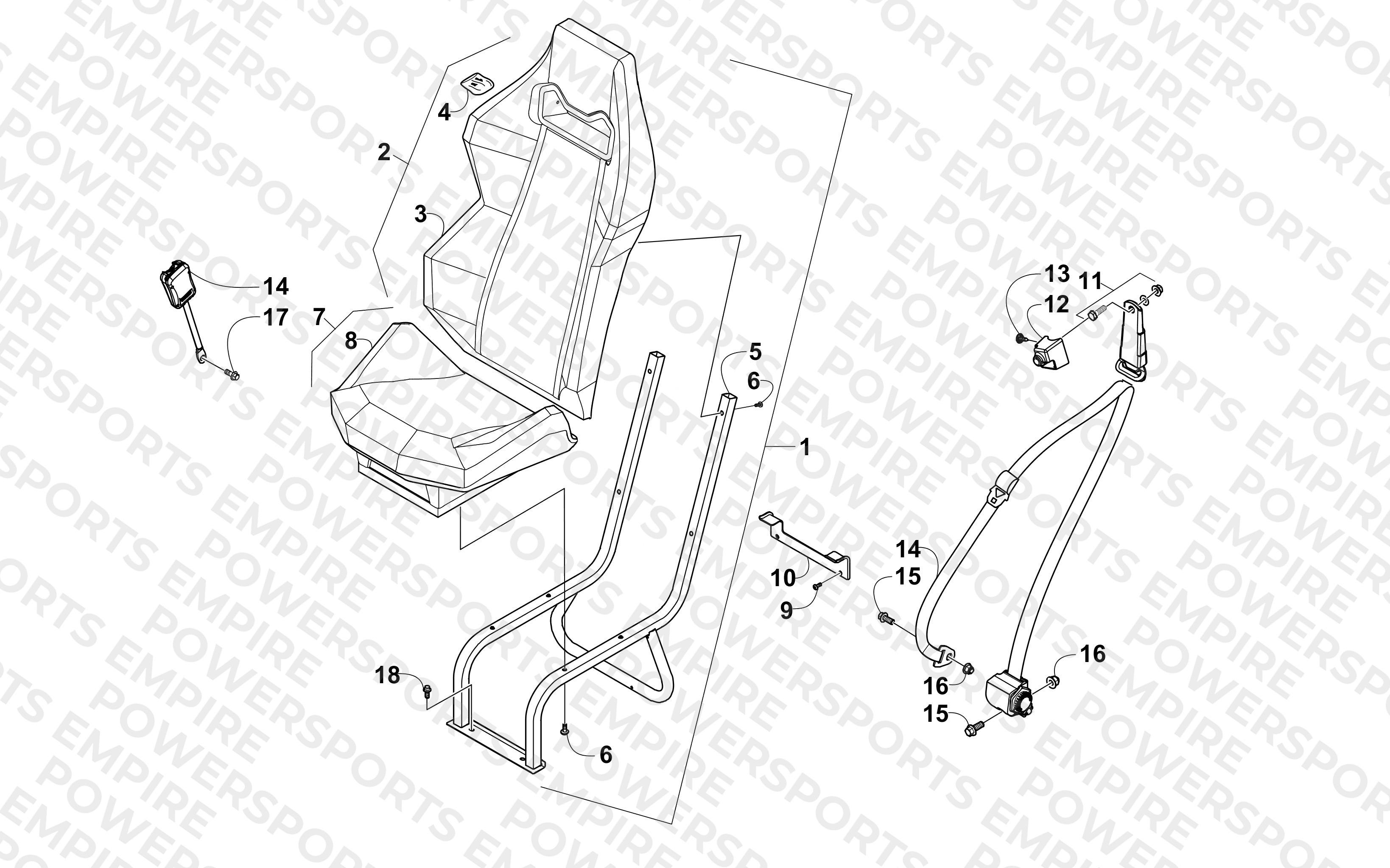 REAR SEAT ASSEMBLY
