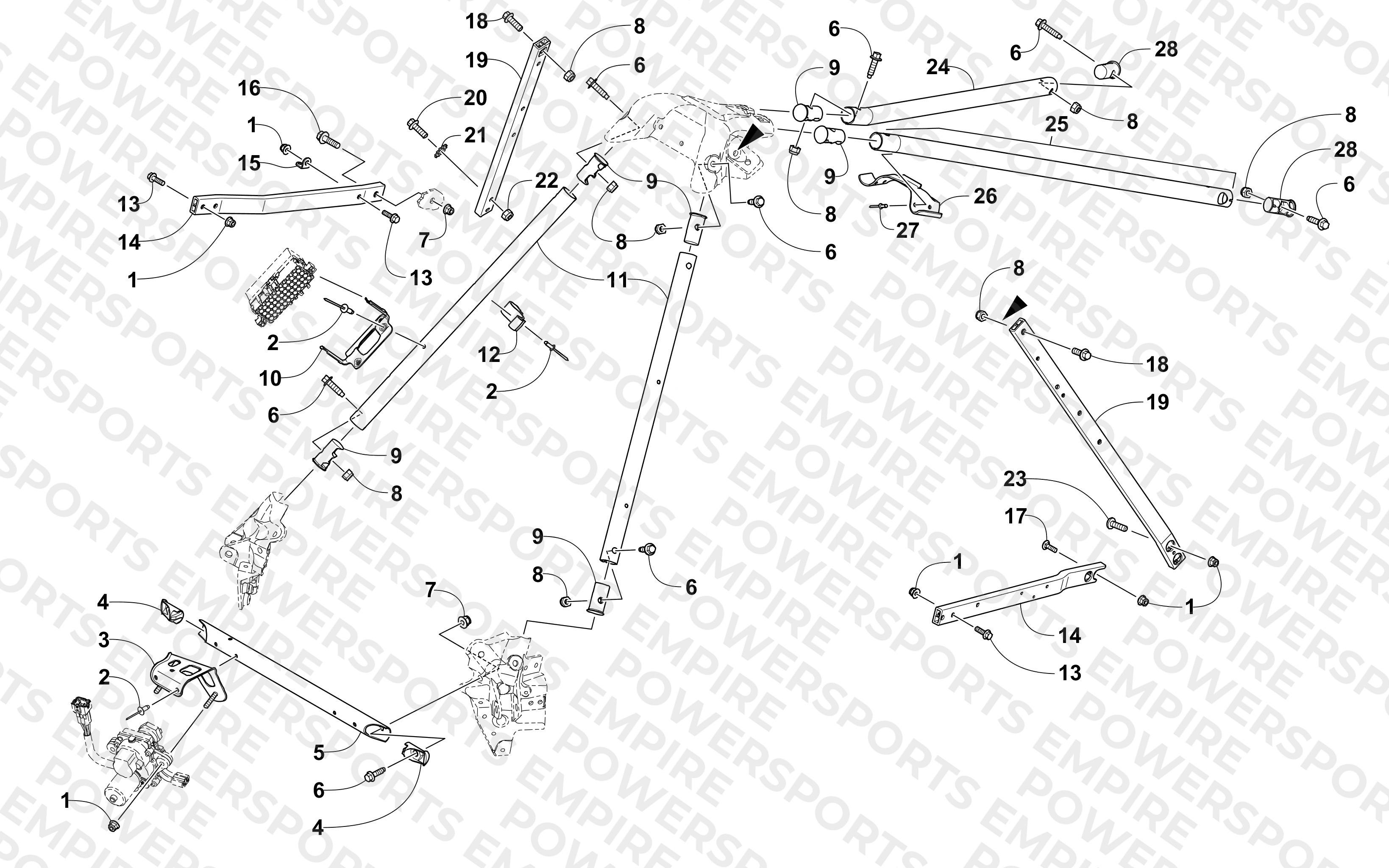 STEERING SUPPORT ASSEMBLY