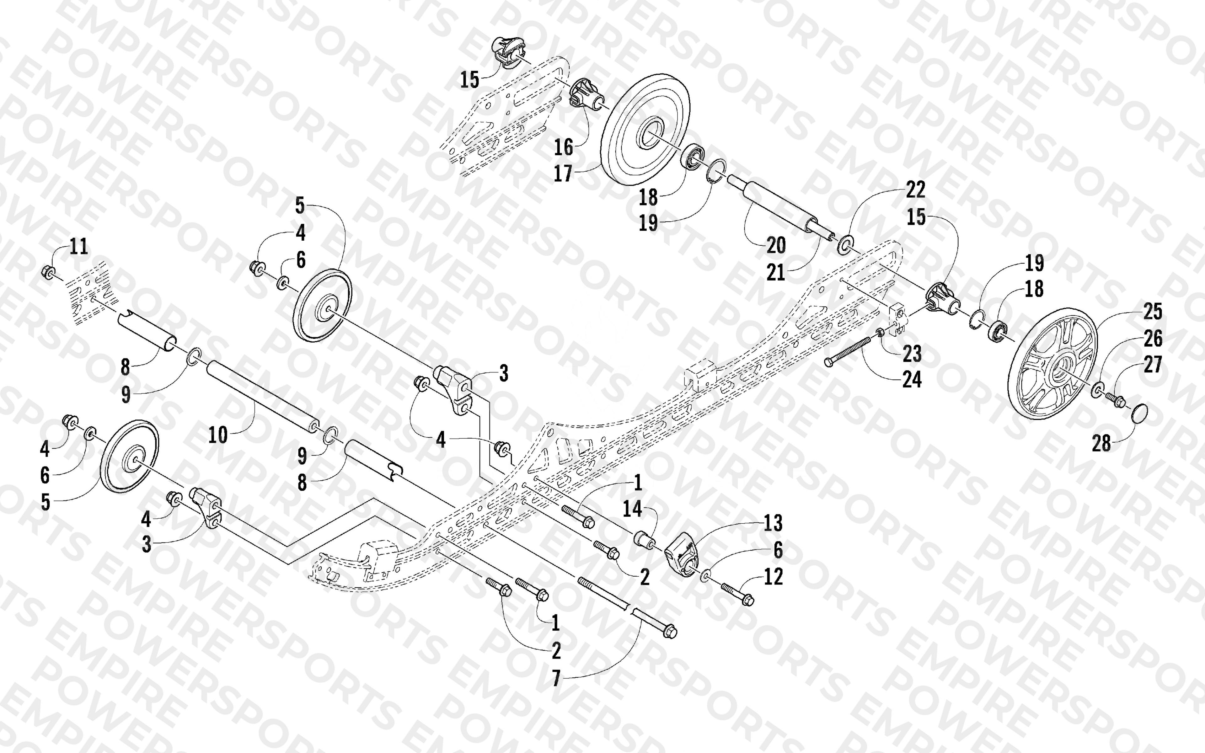 IDLER WHEEL ASSEMBLY