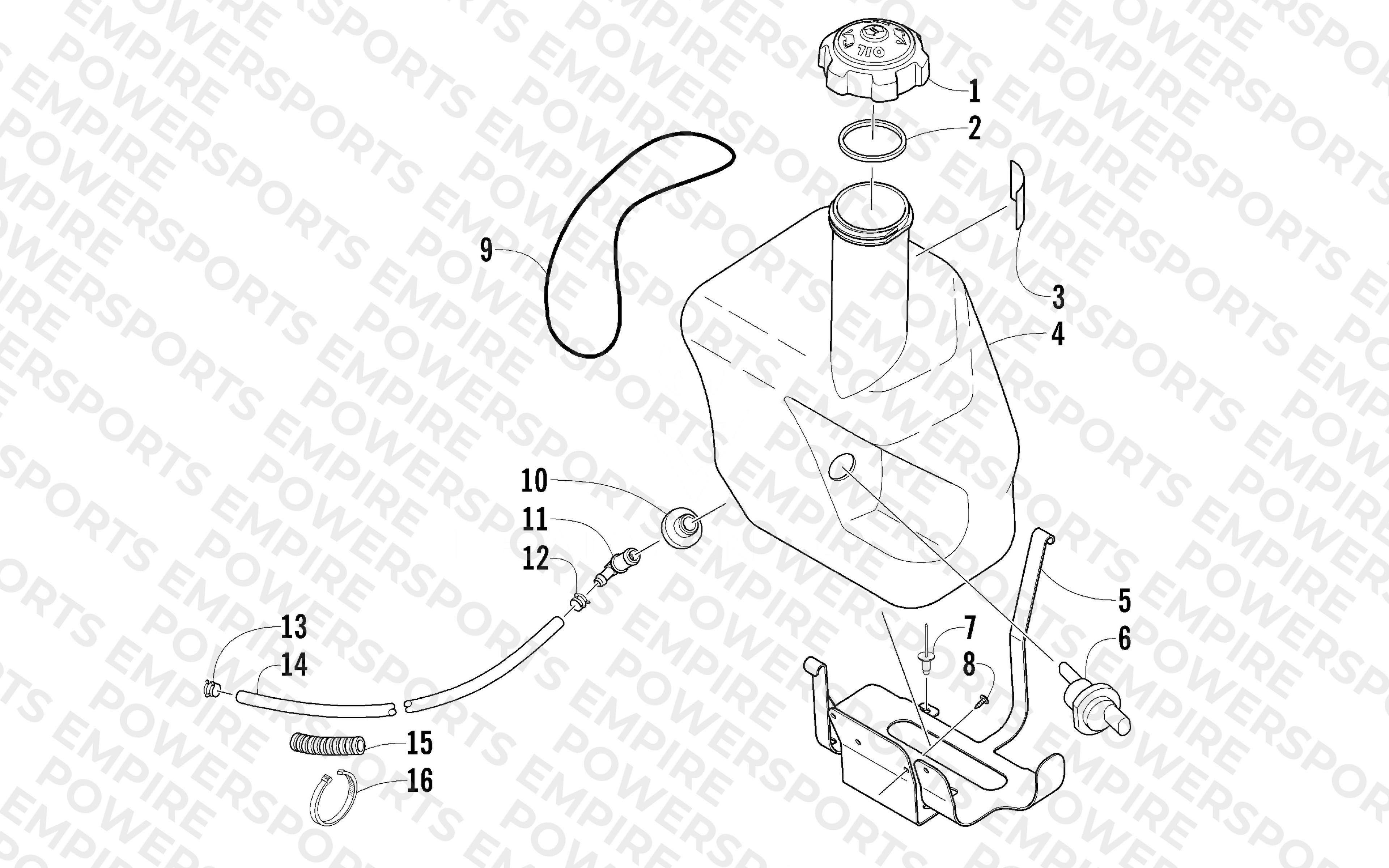 OIL TANK ASSEMBLY